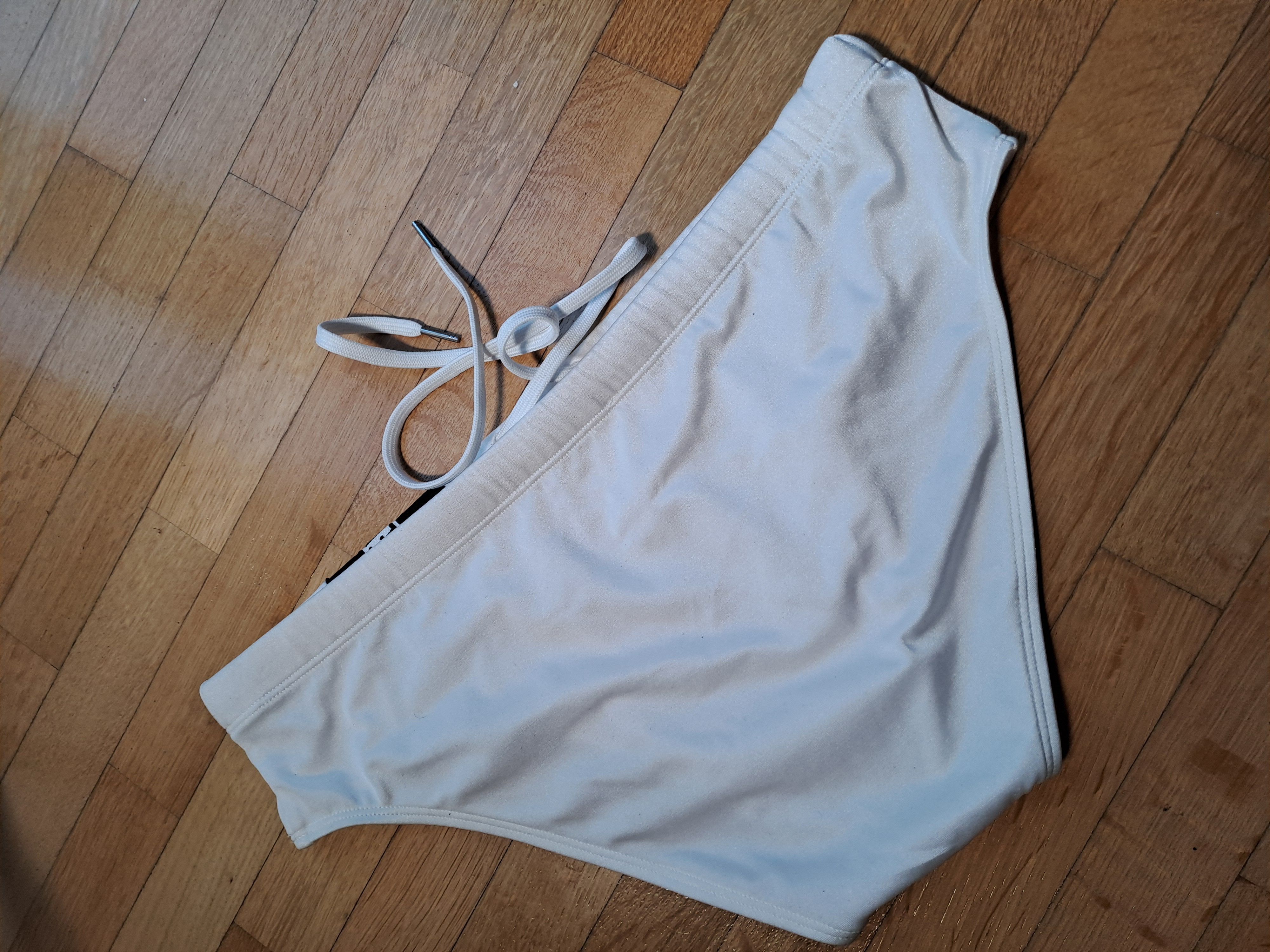 Dirk Bikkembergs Bikkembergs white slip swimsuit L large Size US 34 / EU 50 - 7 Thumbnail