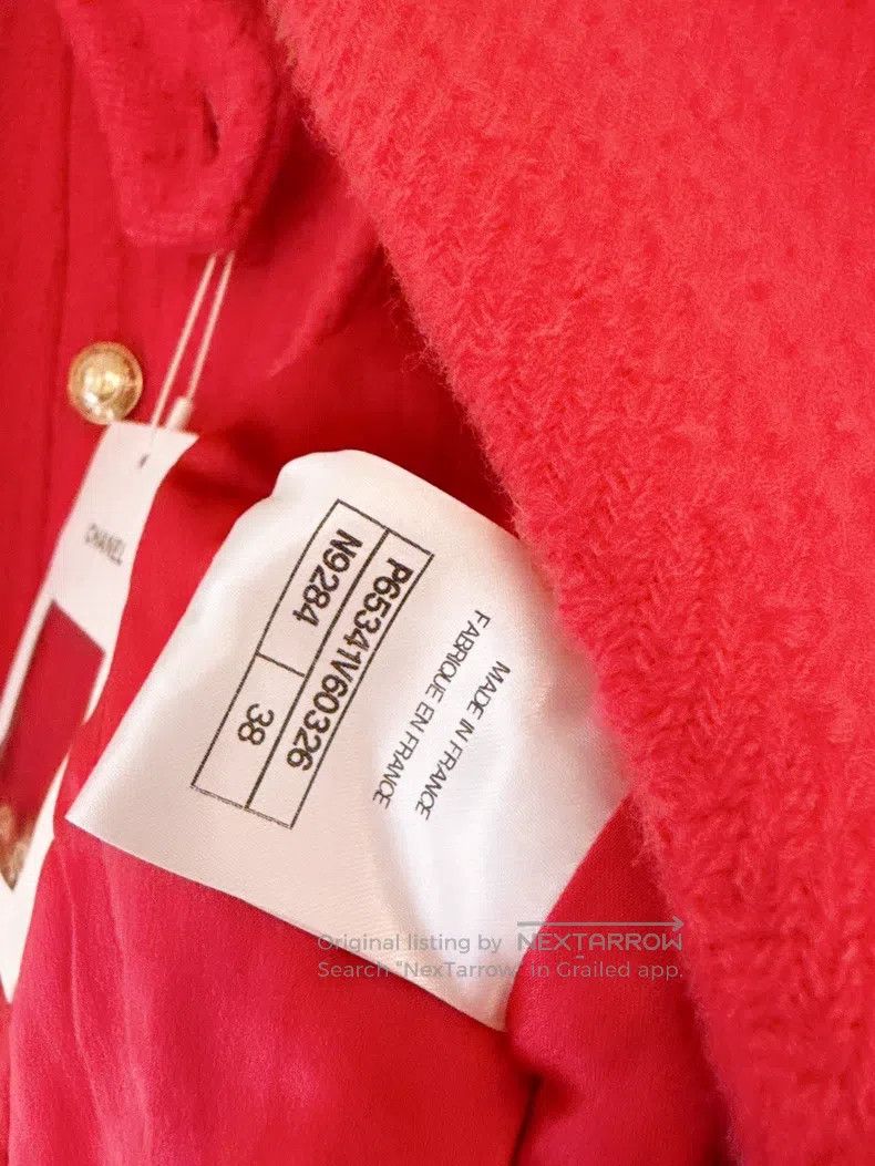 Chanel Chanel 20K equestrian series red double-breasted tweed jac Size XS / US 0-2 / IT 36-38 - 7 Thumbnail