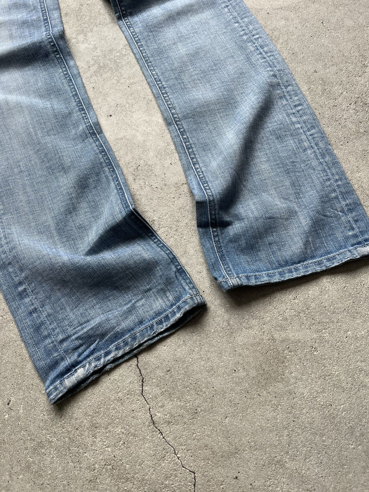 Diesel × Hysteric Glamour × Le Grande Bleu (L.G.B.) Rare Diesel jeans IfSixWasNine style junya LGB Y2K Size 27" / US 4 / IT 40 - 7 Thumbnail