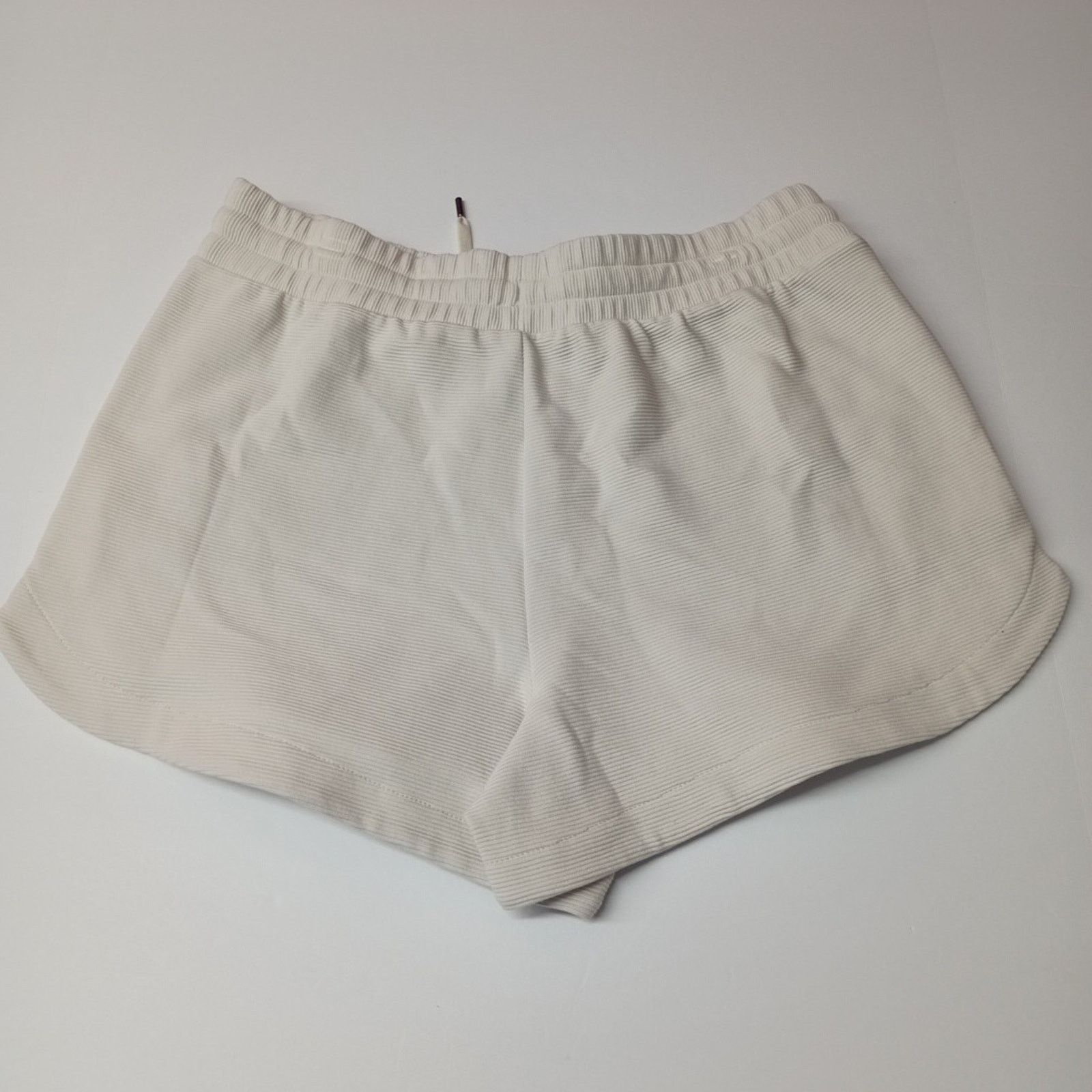 Avia AVIA Ottoman Lounge Shorts Women Size L (12-14) Khaki Safari Size 33" - 6 Thumbnail
