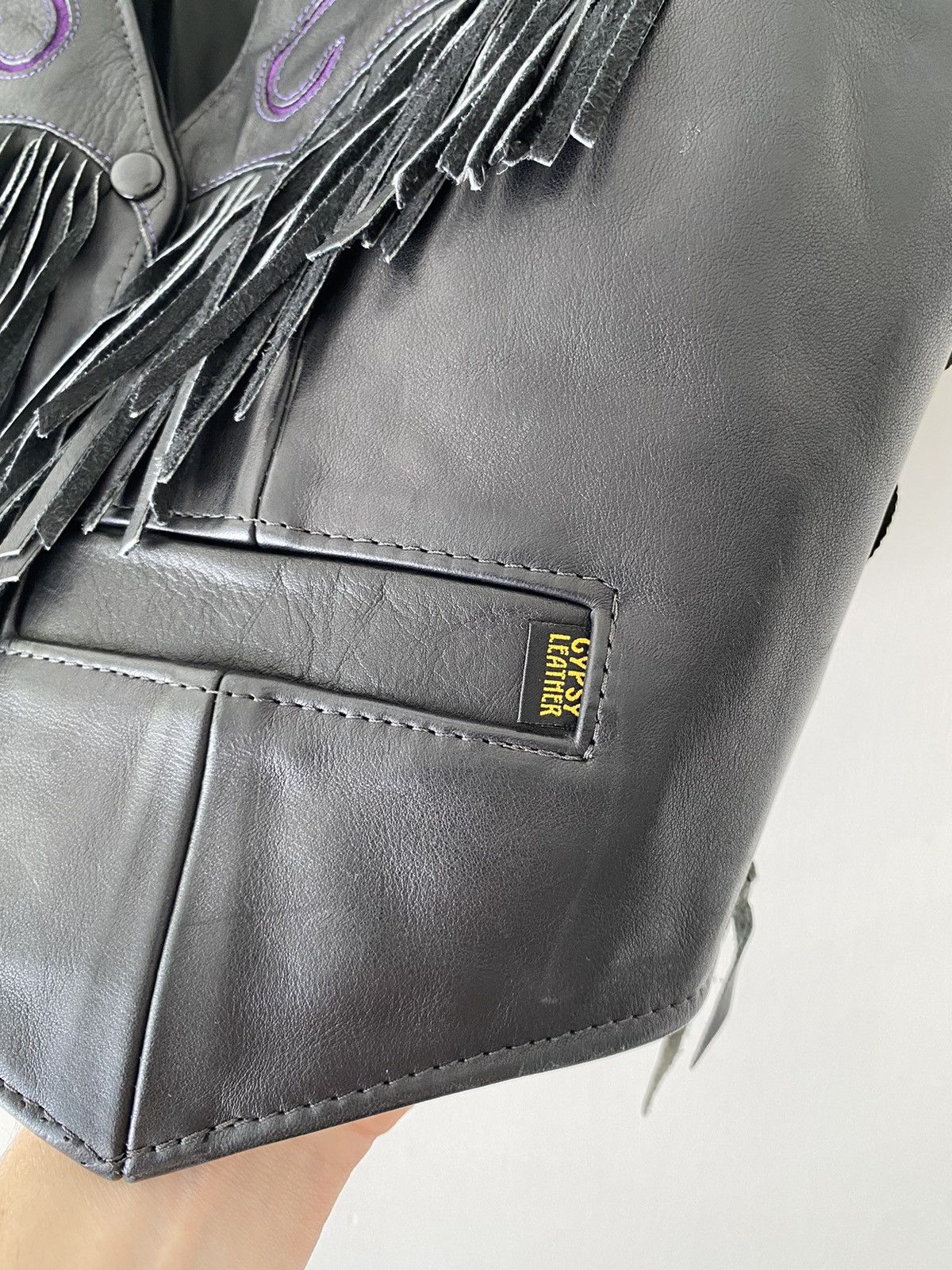 Gypsy × Vintage Vintage Gypsy Leather Archival Vest Size US M / EU 48-50 / 2 - 8 Thumbnail