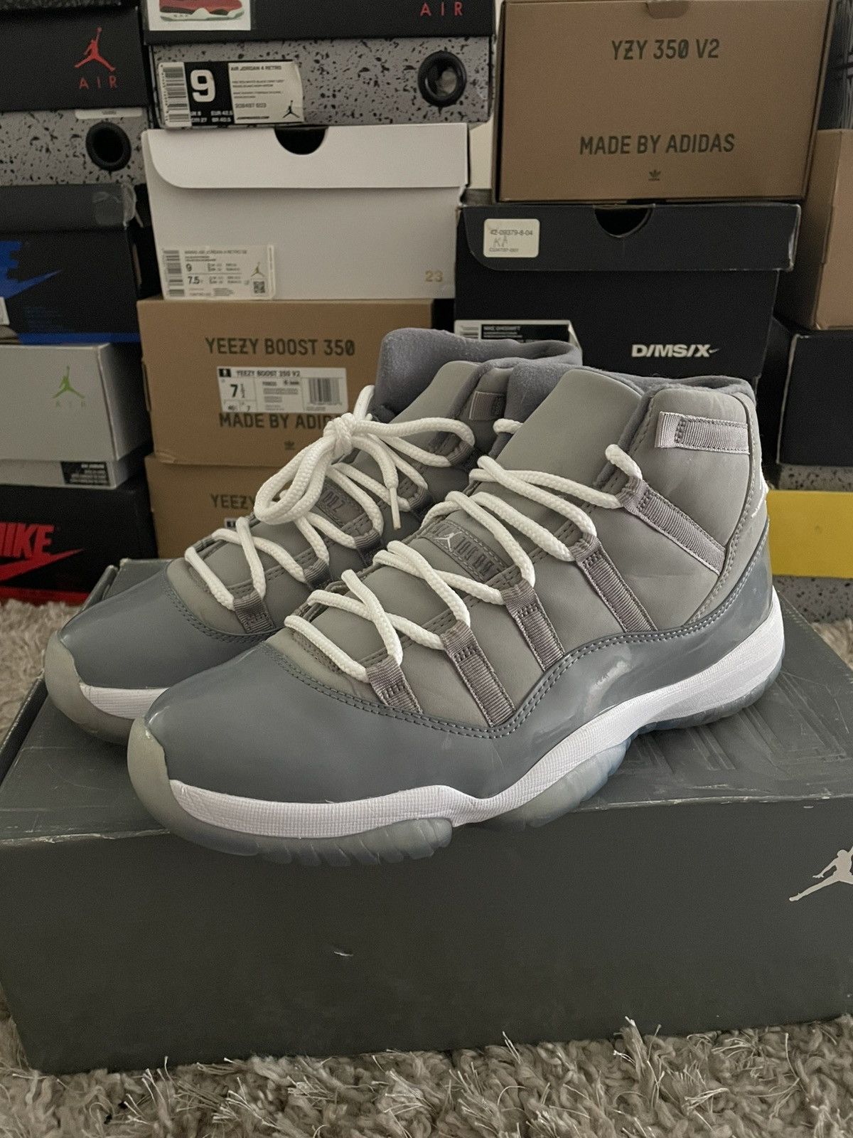 Jordan Brand Jordan 11 Cool Grey Size US 10 / EU 43 - 1 Thumbnail