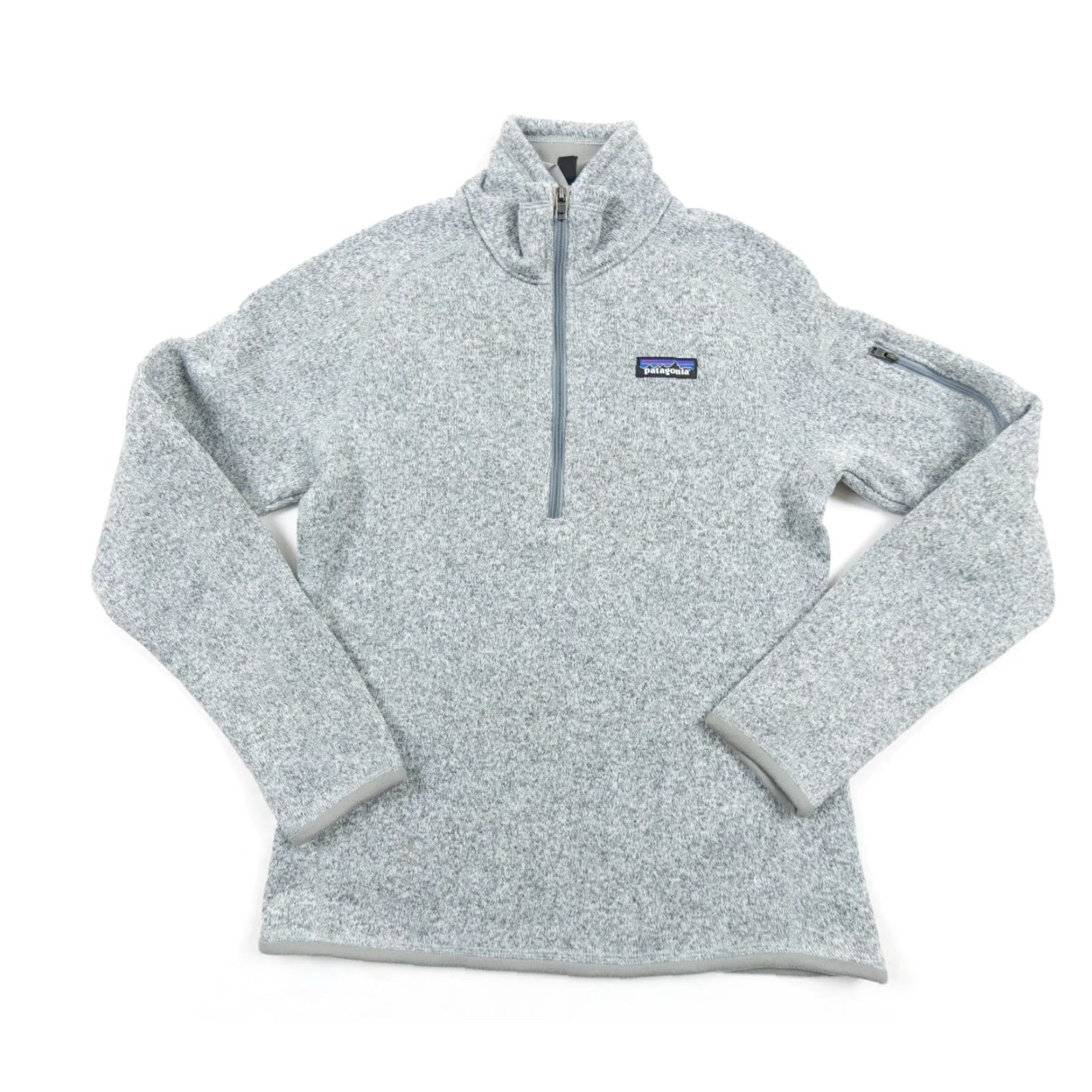 Patagonia Patagonia Better Sweater Womens Small Gray 1/4 Zip Pullover Fleece Casual Ladies Size S / US 4 / IT 40 - 2 Thumbnail