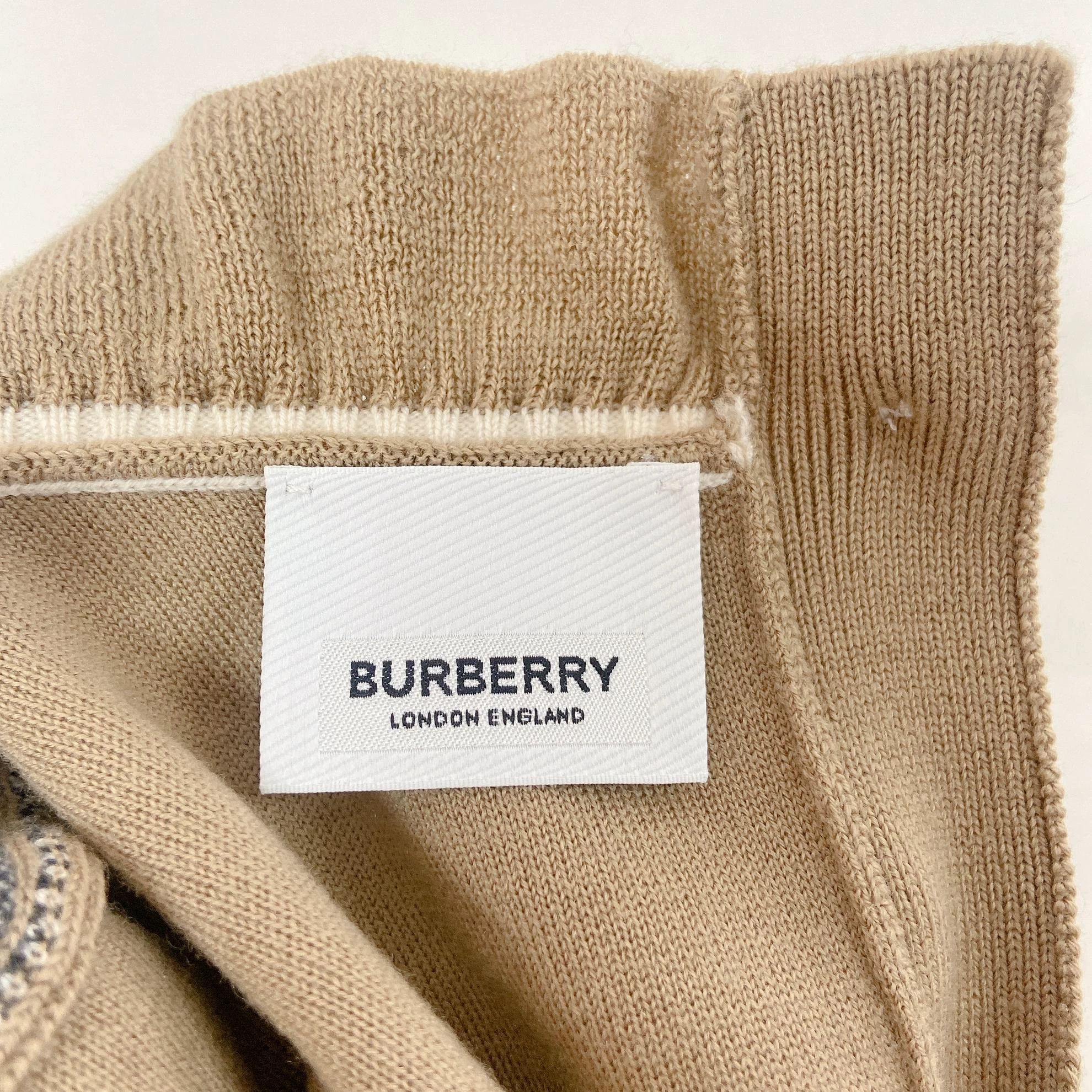 Burberry Burberry Camel Bear Knit Top 14Y With Tags Size XS / US 0-2 / IT 36-38 - 7 Thumbnail
