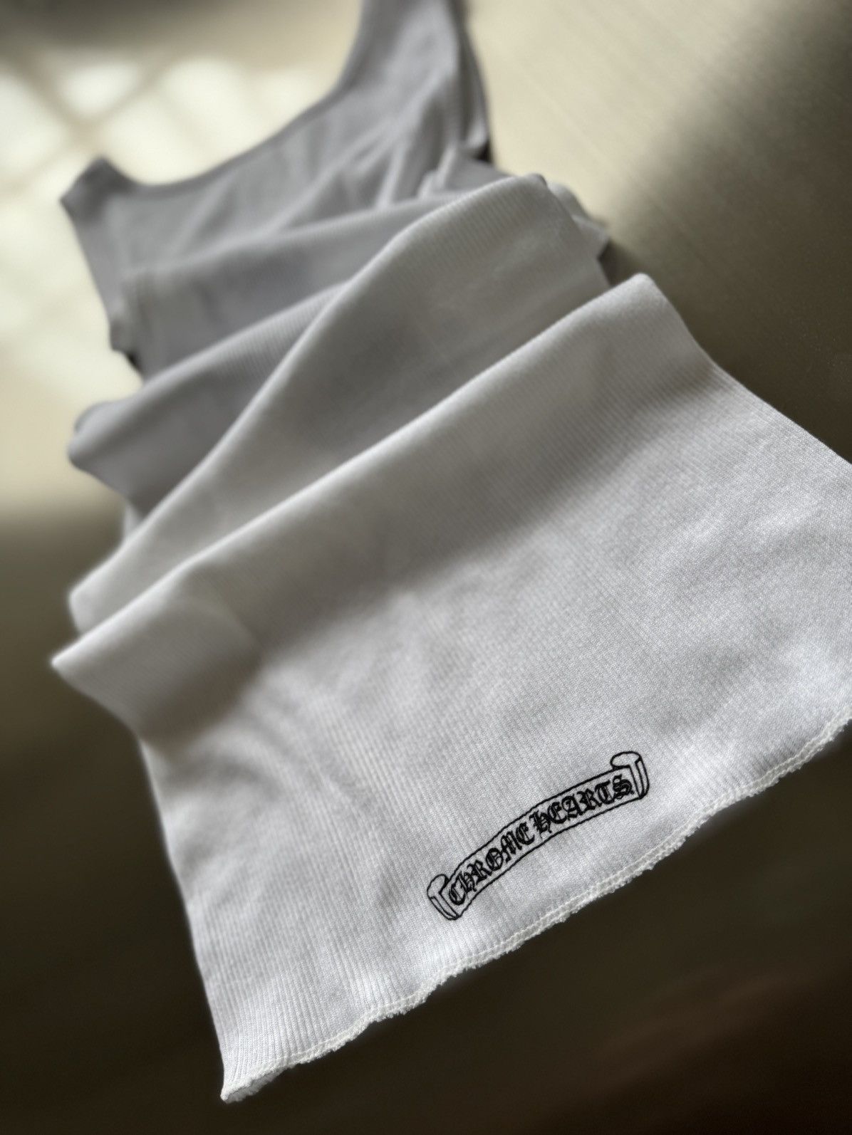 Chrome Hearts Chrome Hearts Richard “F you” white tank Size US M / EU 48-50 / 2 - 6 Thumbnail