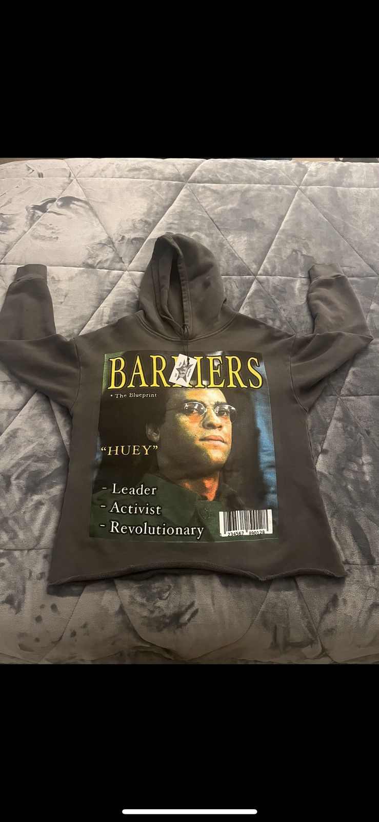 image of Barriers Huey Hoodie in Grey, Men's (Size XL)