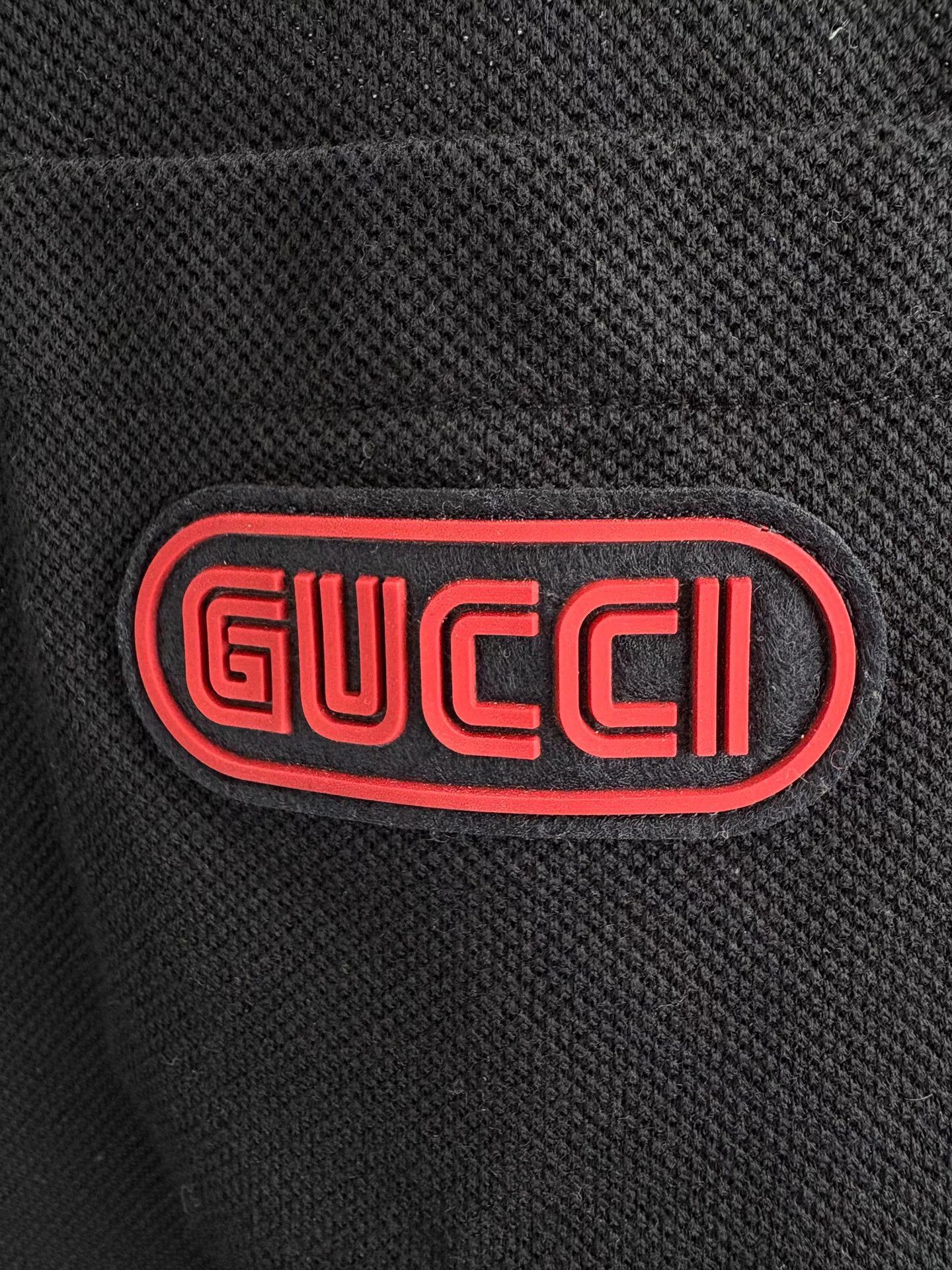 Gucci GUCCI Letter Logo Short Sleeve Polo K1 Size US XL / EU 56 / 4 - 5 Thumbnail
