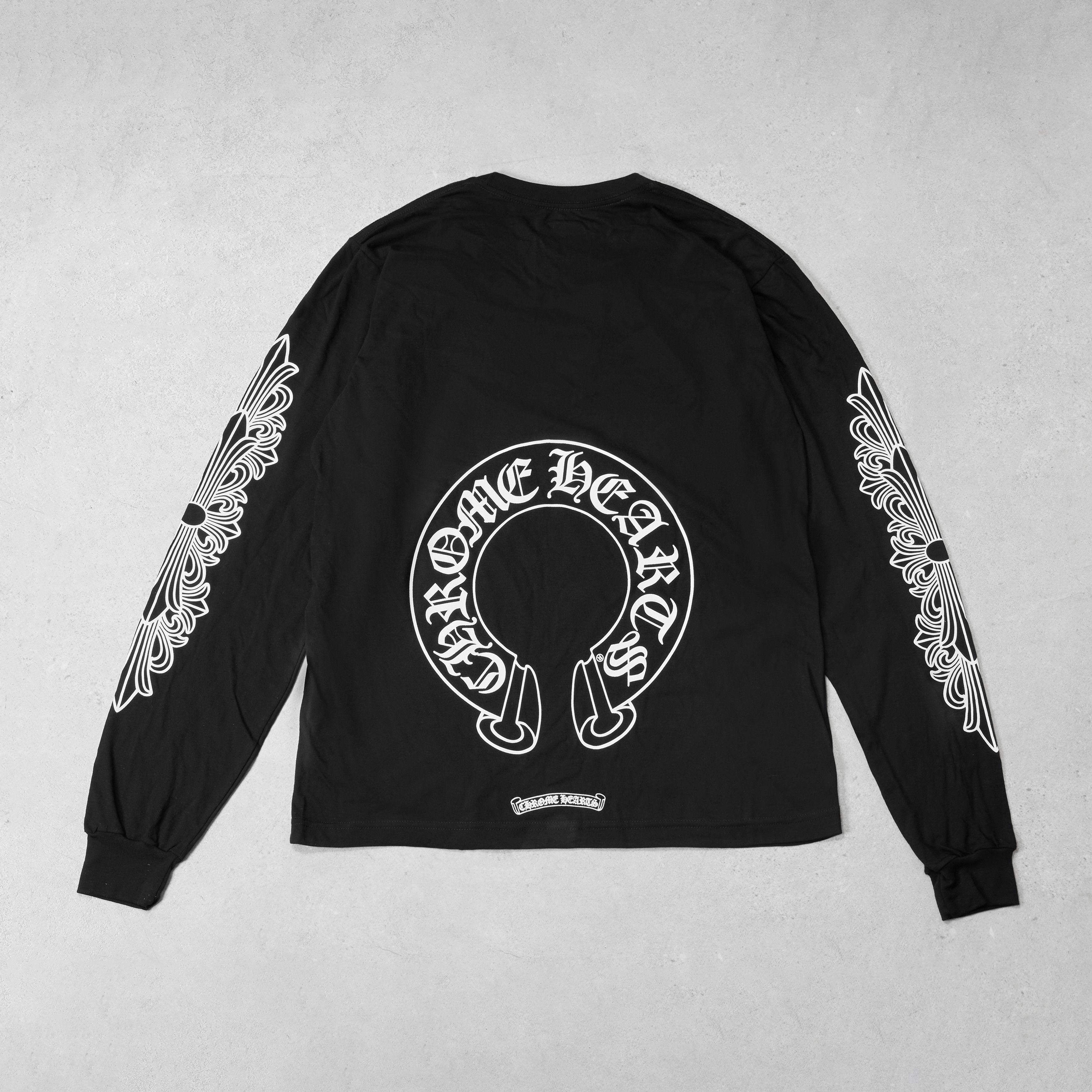 Chrome Hearts CHROME HEARTS Horseshoe Long Sleeve BLACK Size US S / EU 44-46 / 1 - 2 Thumbnail