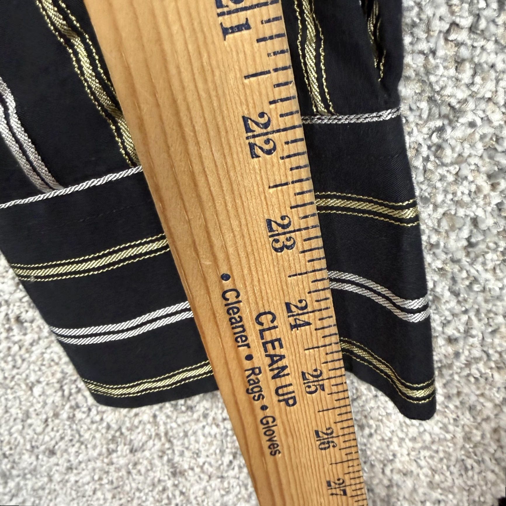 Southpole VINTAGE Southpole Shirt Mens XL Black Gold Stripe Hip Hop Biggie Streetwear Size US XL / EU 56 / 4 - 5 Thumbnail
