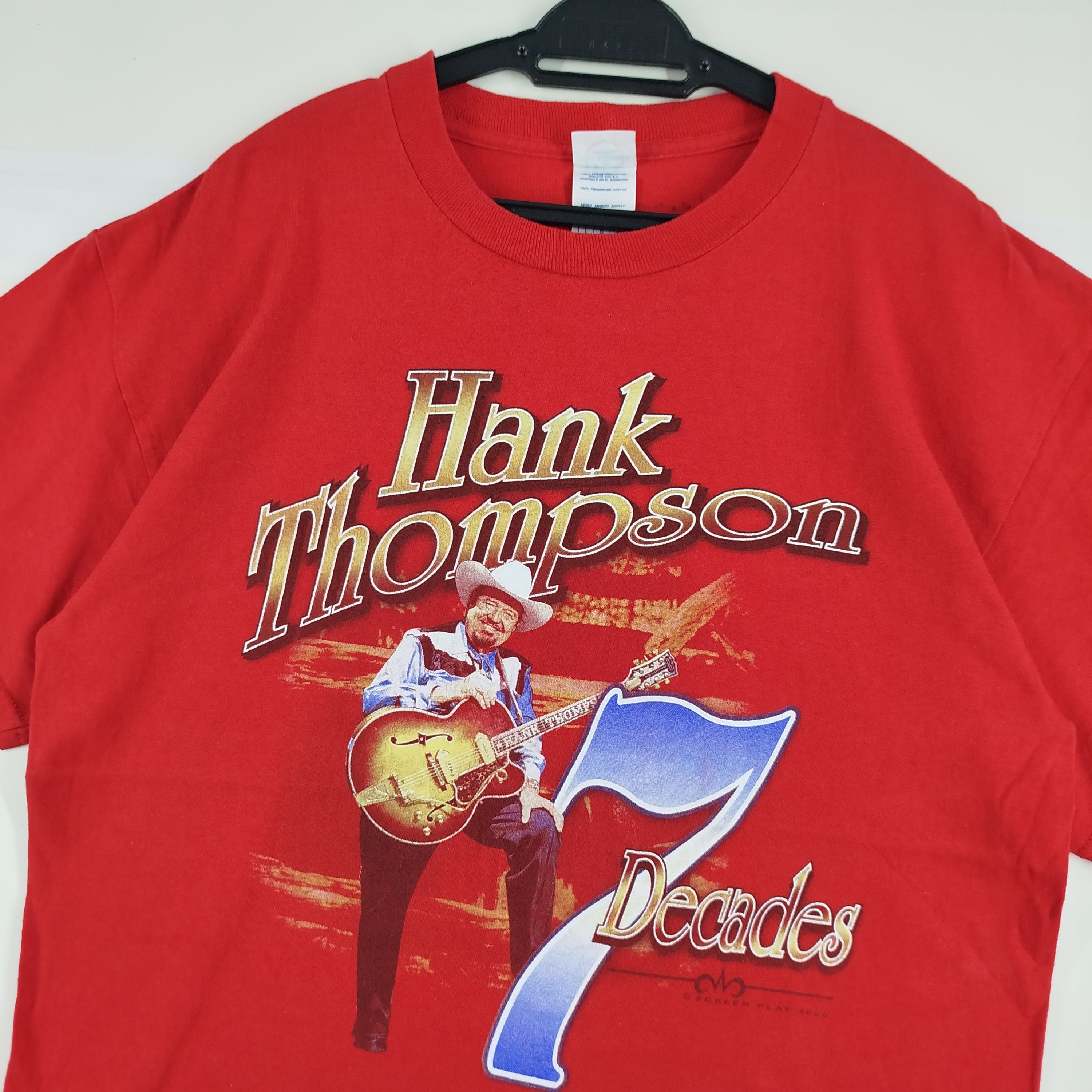 Vintage Vintage Hank Thompson Y2K Big Print Have Singnature Size US M / EU 48-50 / 2 - 2 Thumbnail