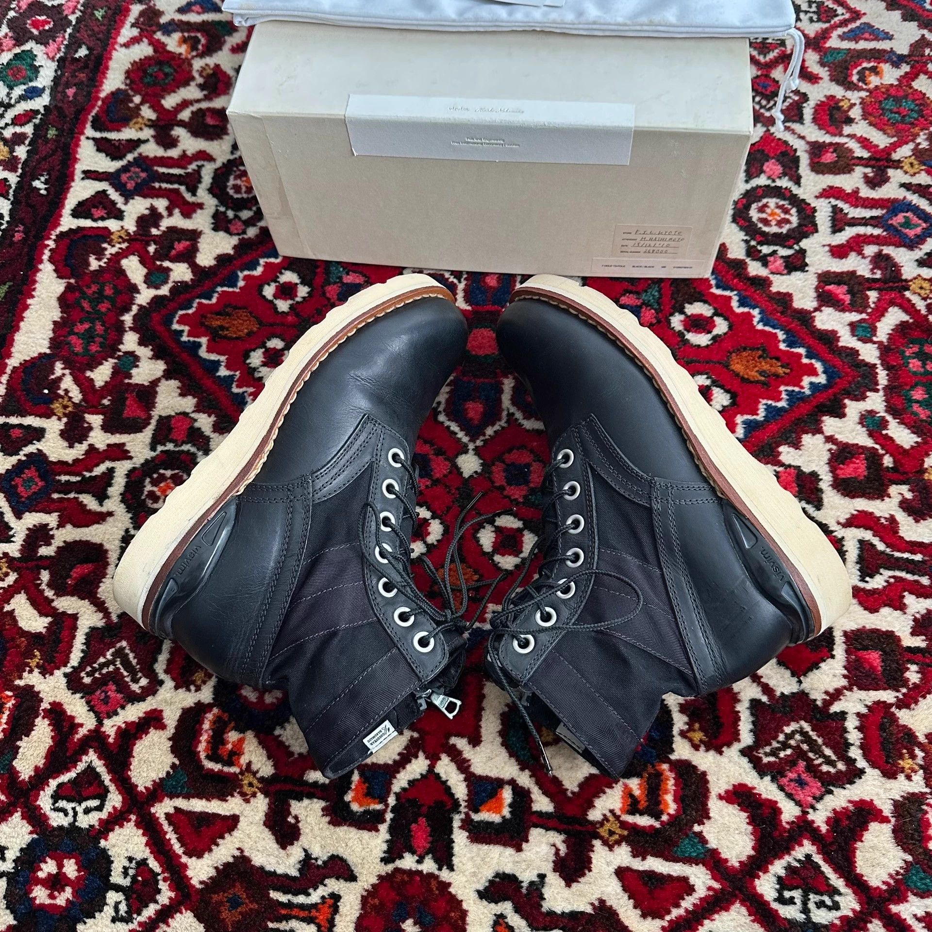 Visvim visvim 10aw 7-hole boots 8 black 9.5-9.8 new Size US 8 / EU 41 - 5 Thumbnail