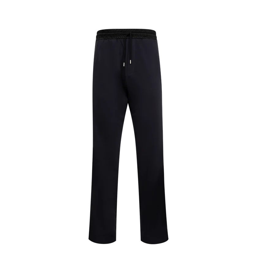Dries Van Noten o1h1sh11224 Straight Leg Sweatpant in Navy Size US 30 / EU 46 - 1 Thumbnail