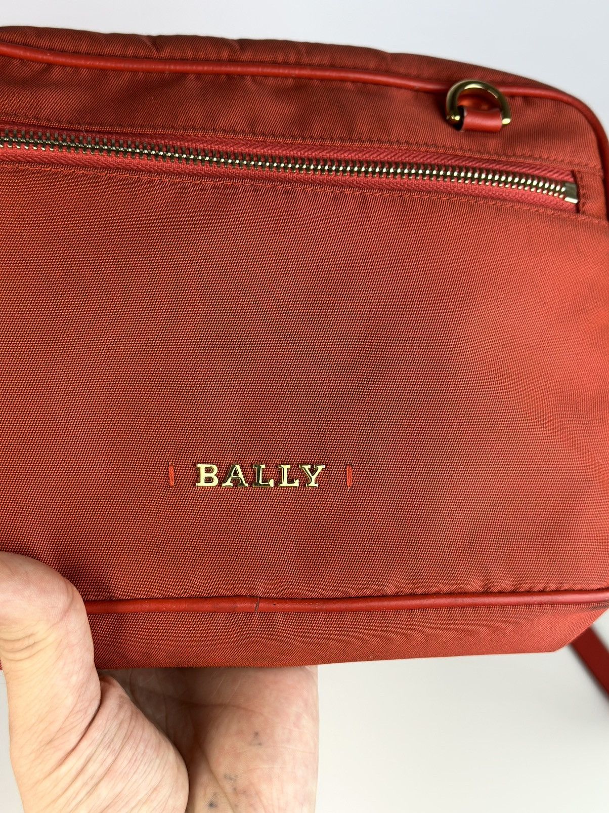 Bally Bally Red Nylon Bag Size ONE SIZE - 6 Thumbnail