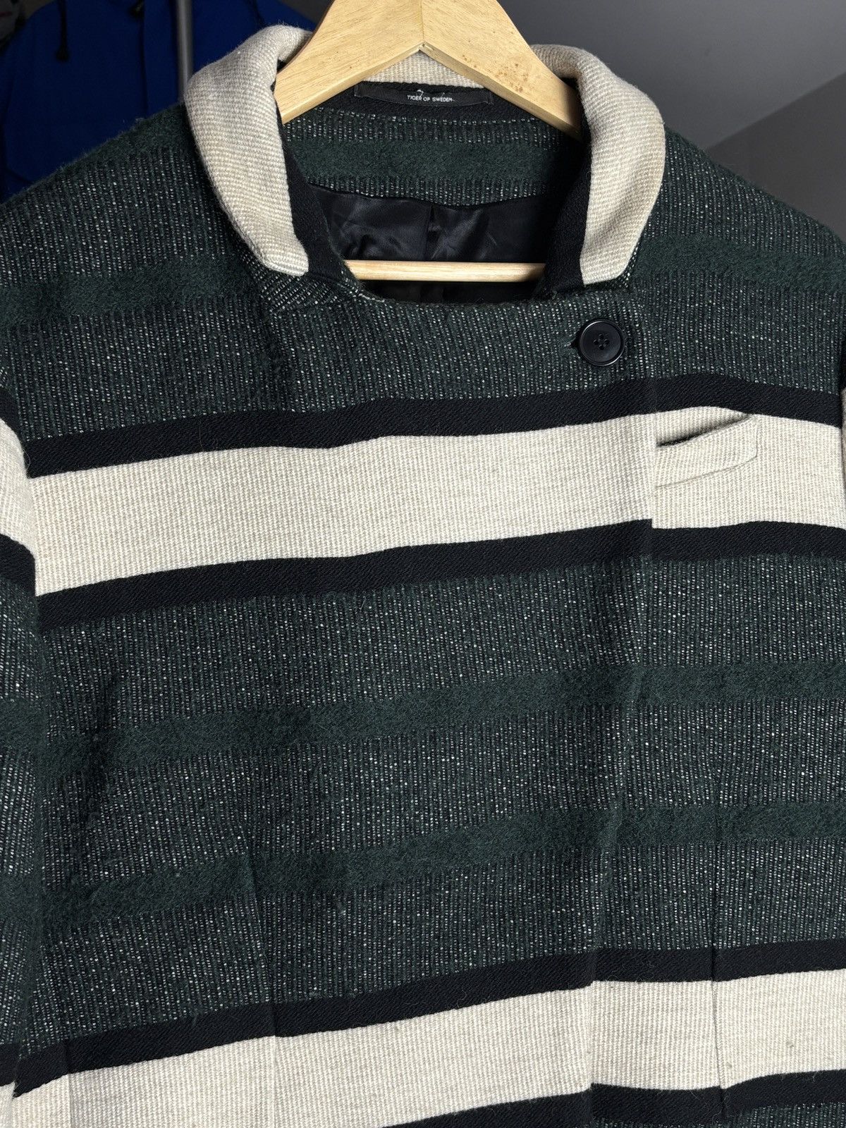 Tiger of Sweden Tiger Of Sweden Duffle Coat Wool Cotton Mohair Size S / US 4 / IT 40 - 3 Thumbnail