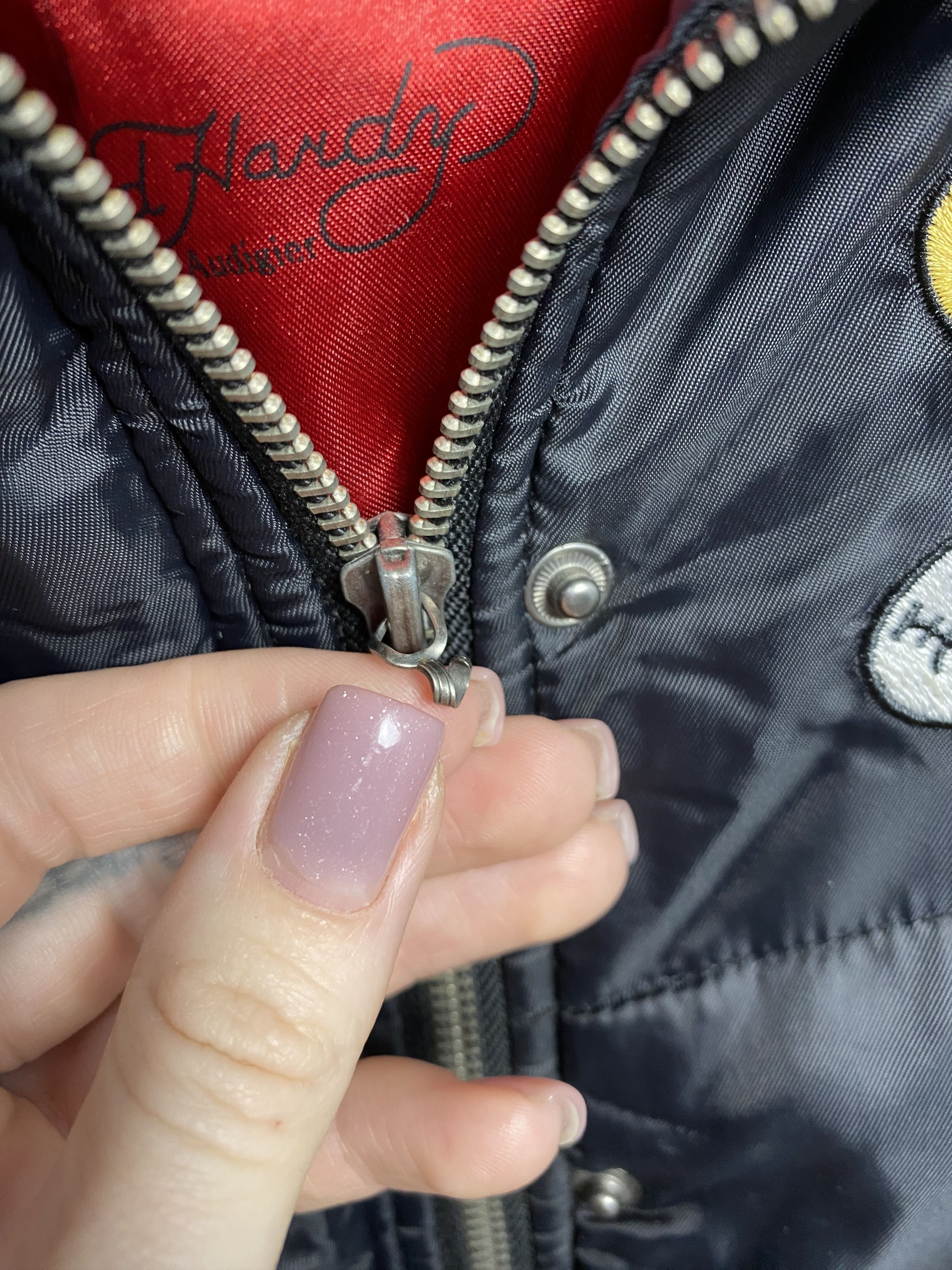 Christian Audigier × Ed Hardy Ed Hardy by Christian Audigier Vintage Womens Nylon Jacket Size S / US 4 / IT 40 - 11 Thumbnail