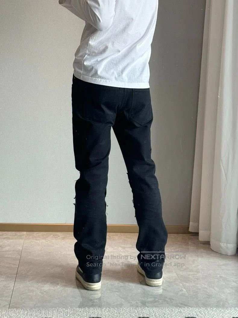 Raf Simons Raf Simons Men's Black Denim Pants AW2020 - dmc. Size US 32 / EU 48 - 3 Thumbnail