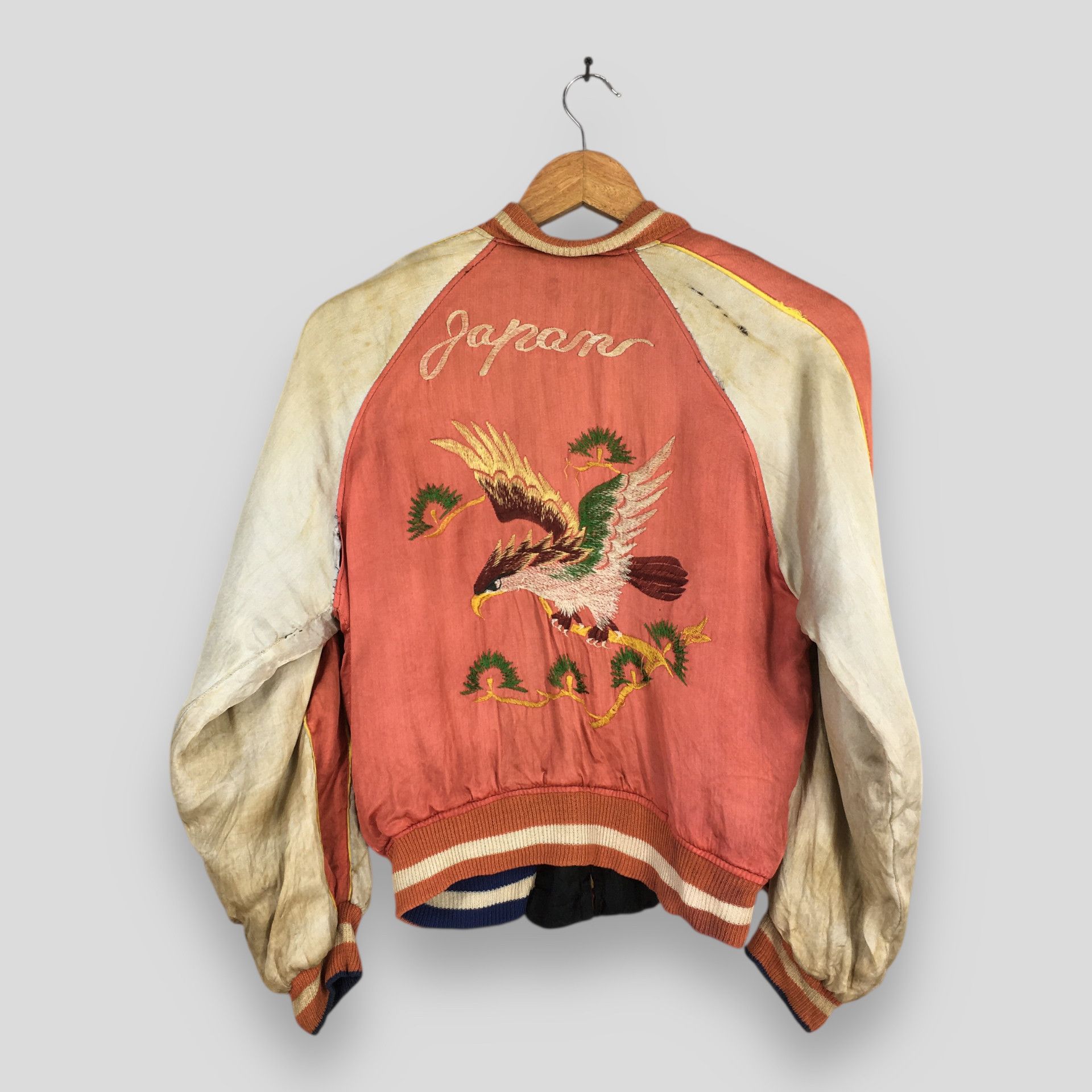 Vintage Vintage 1950's Sukajan Japan Phoenix Eagle Jacket S Size US S / EU 44-46 / 1 - 6 Thumbnail