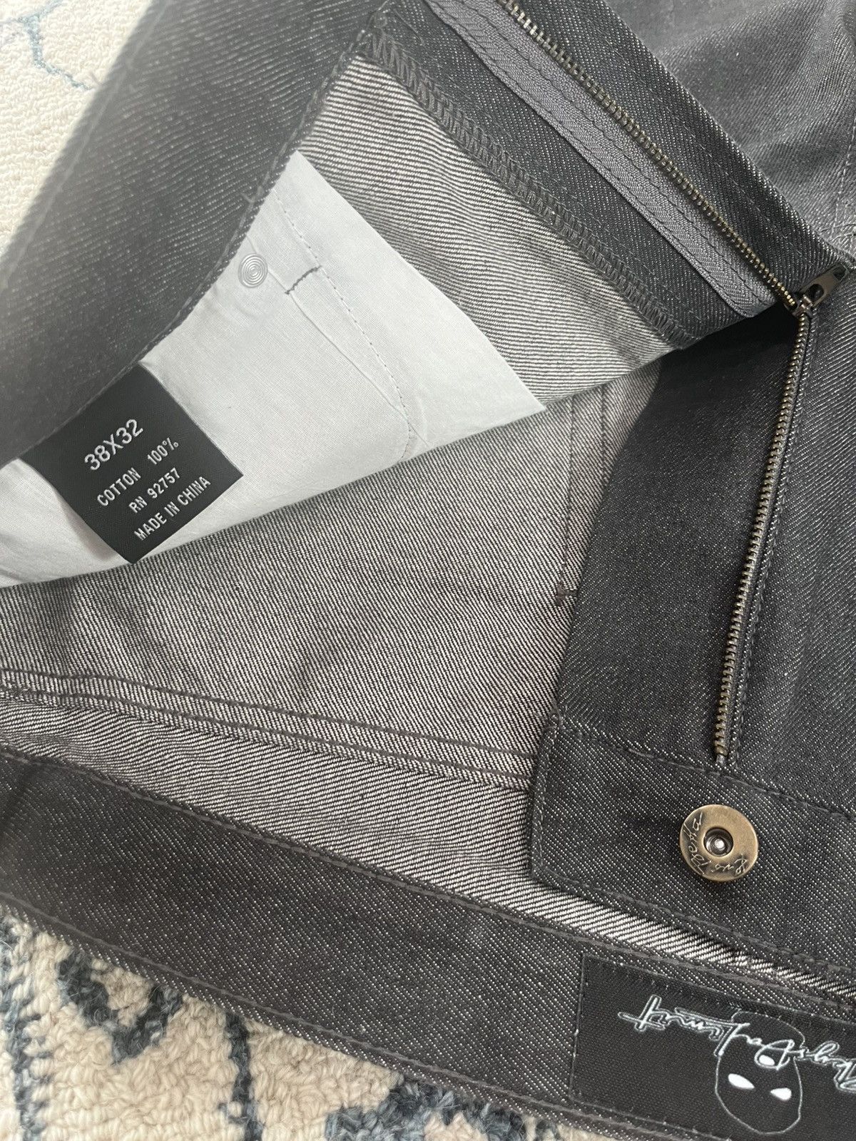 Other SKYSDALIMIT RAW CHARCOAL EL CHAPO JEANS Size US 38 / EU 54 - 5 Thumbnail