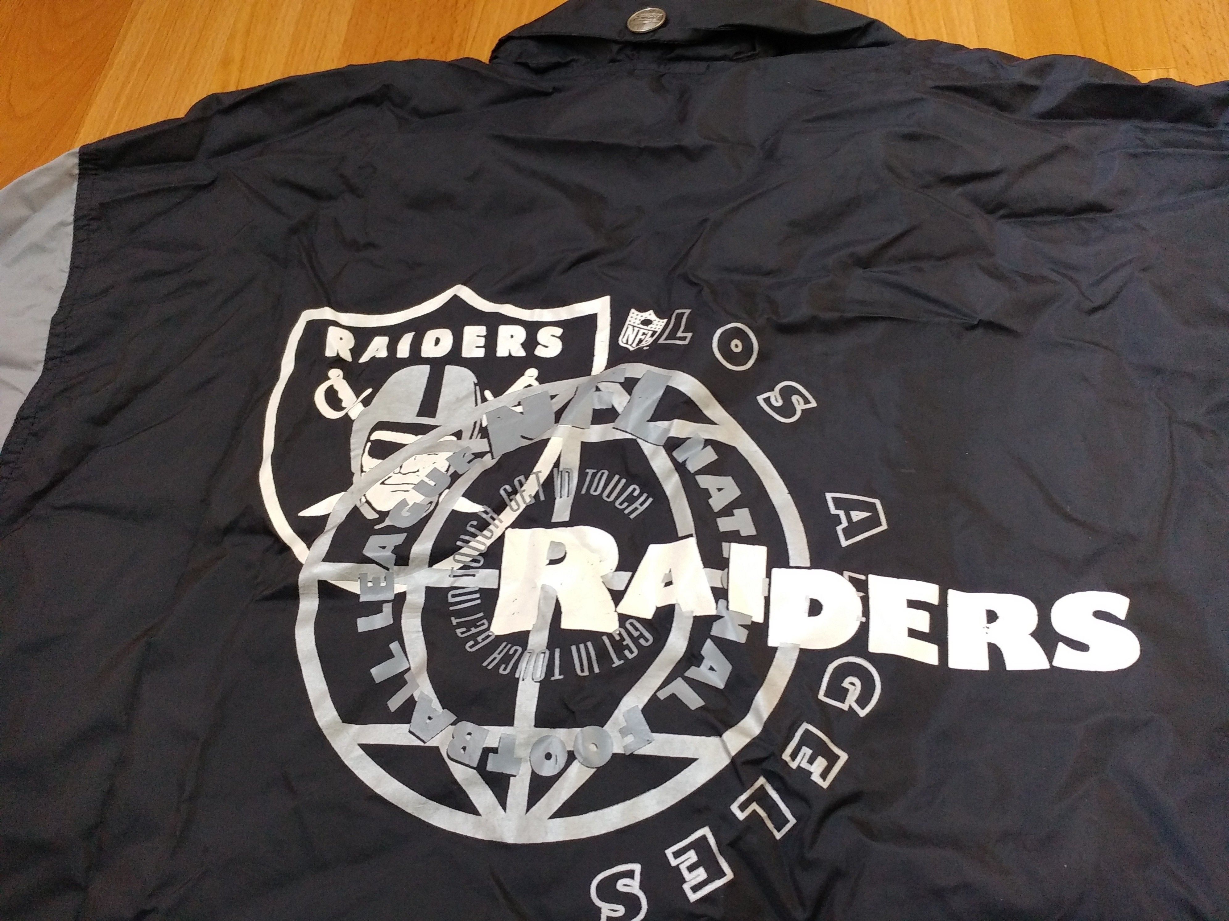 NFL Los Angeles Raiders jacket Campri Teamline Oakland vintage L Size US L / EU 52-54 / 3 - 7 Thumbnail