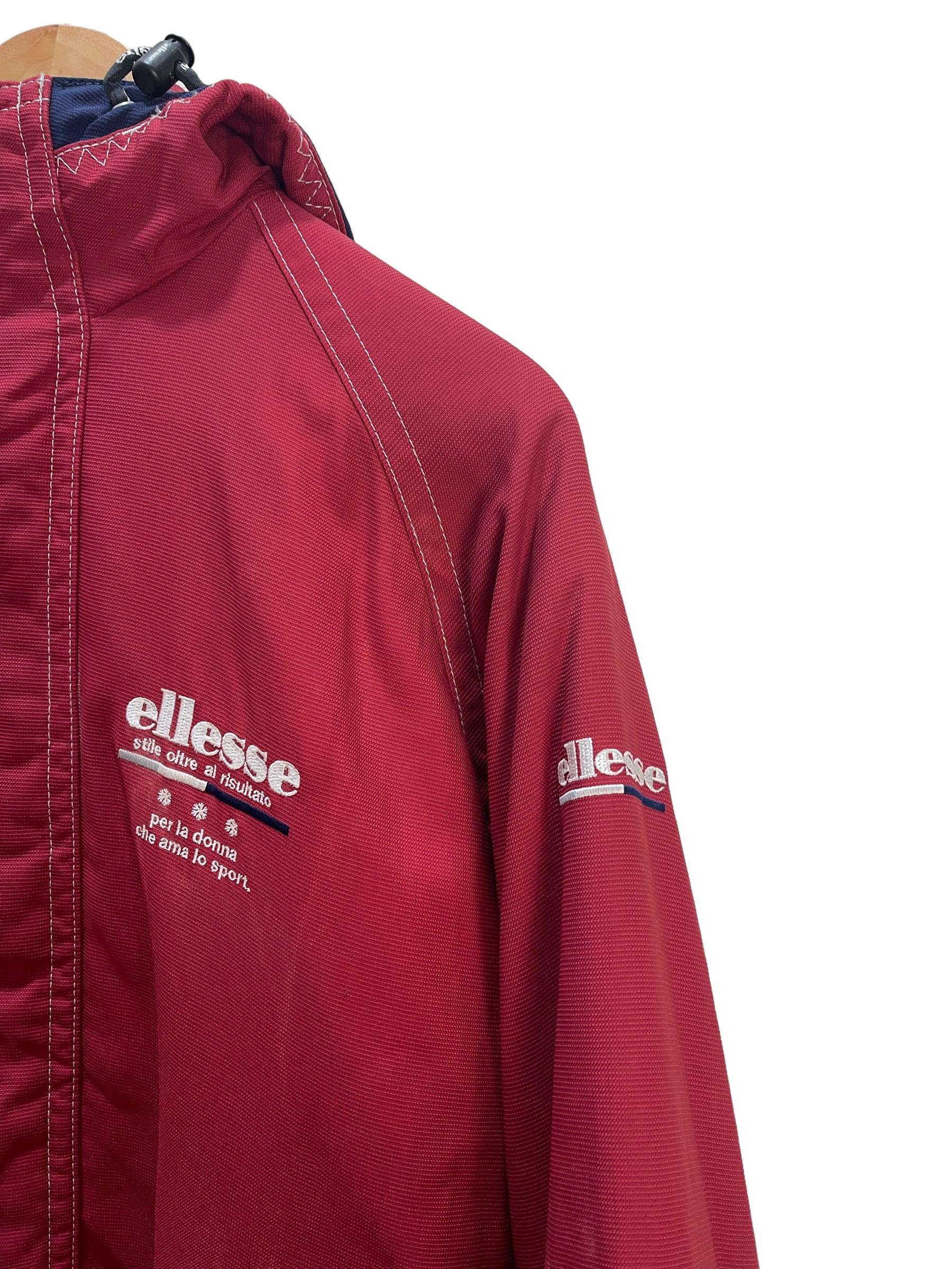 Ellesse Vintage Ellesse Perugia Sportiva Hoodies Jacket Size US L / EU 52-54 / 3 - 10 Thumbnail