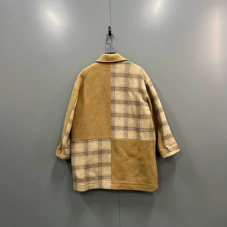 Maison Margiela Maison Margiela Plaid stitched lapel coat Size XS / US 0-2 / IT 36-38 - 2 Thumbnail