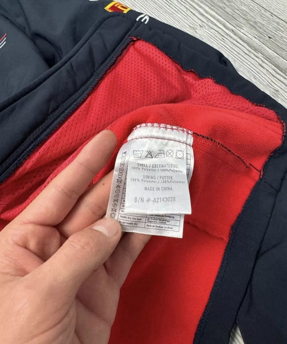 Red Bull Red Bull Infiniti Pepe jeans Racing Softshell Jacket Men’s Size US XXL / EU 58 / 5 - 14 Thumbnail