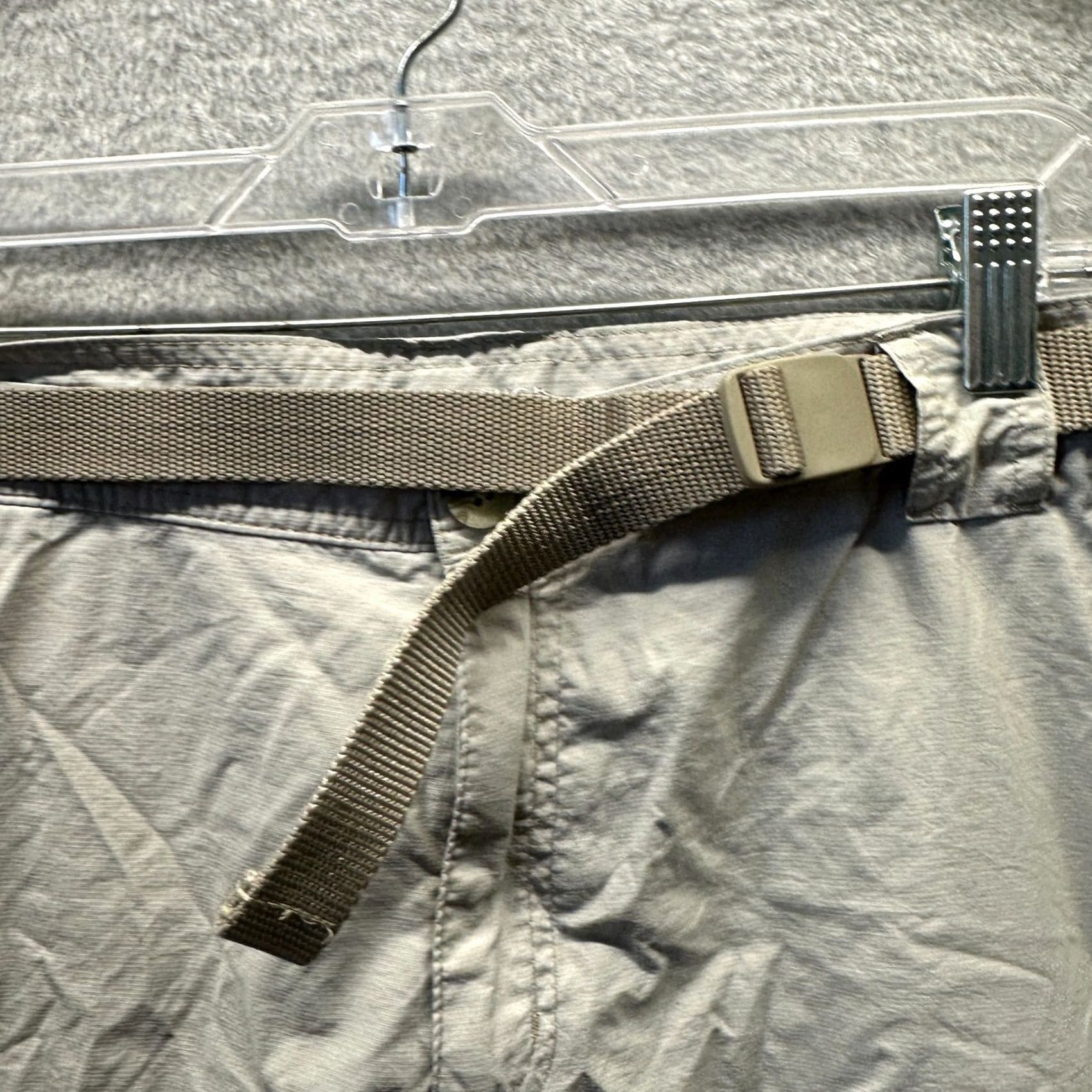 Vintage Columbia Shorts Cargo Outdoor Nylon Gray XXL XL? Size US 36 / EU 52 - 7 Thumbnail
