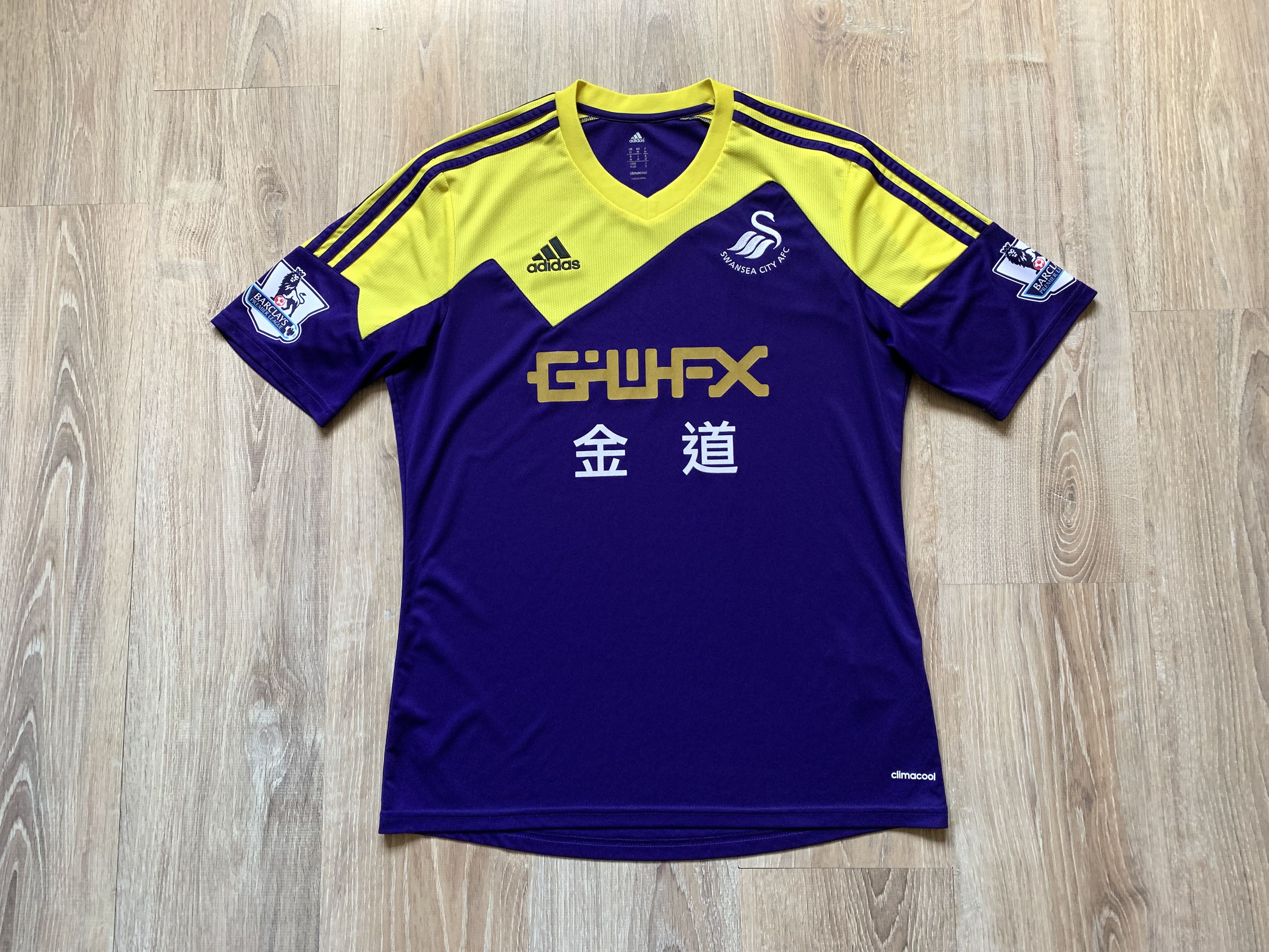 Adidas Vintage Adidas Swansea Away Shirt Size US XL / EU 56 / 4 - 3 Thumbnail