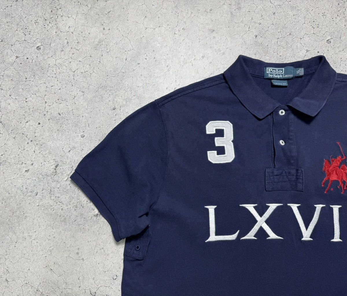 Polo Ralph Lauren Polo Ralph Lauren LXVII #3 Vintage 90s Big Pony Polo T-Shirt Size US XL / EU 56 / 4 - 4 Thumbnail