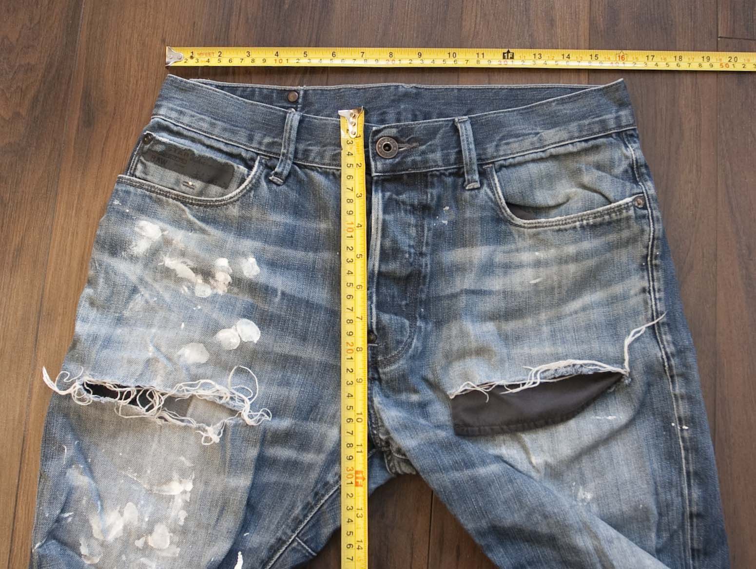 G-Star G Star Jeans Blade Tapered Destroy Distressed Size 32x30 Size US 32 / EU 48 - 7 Thumbnail