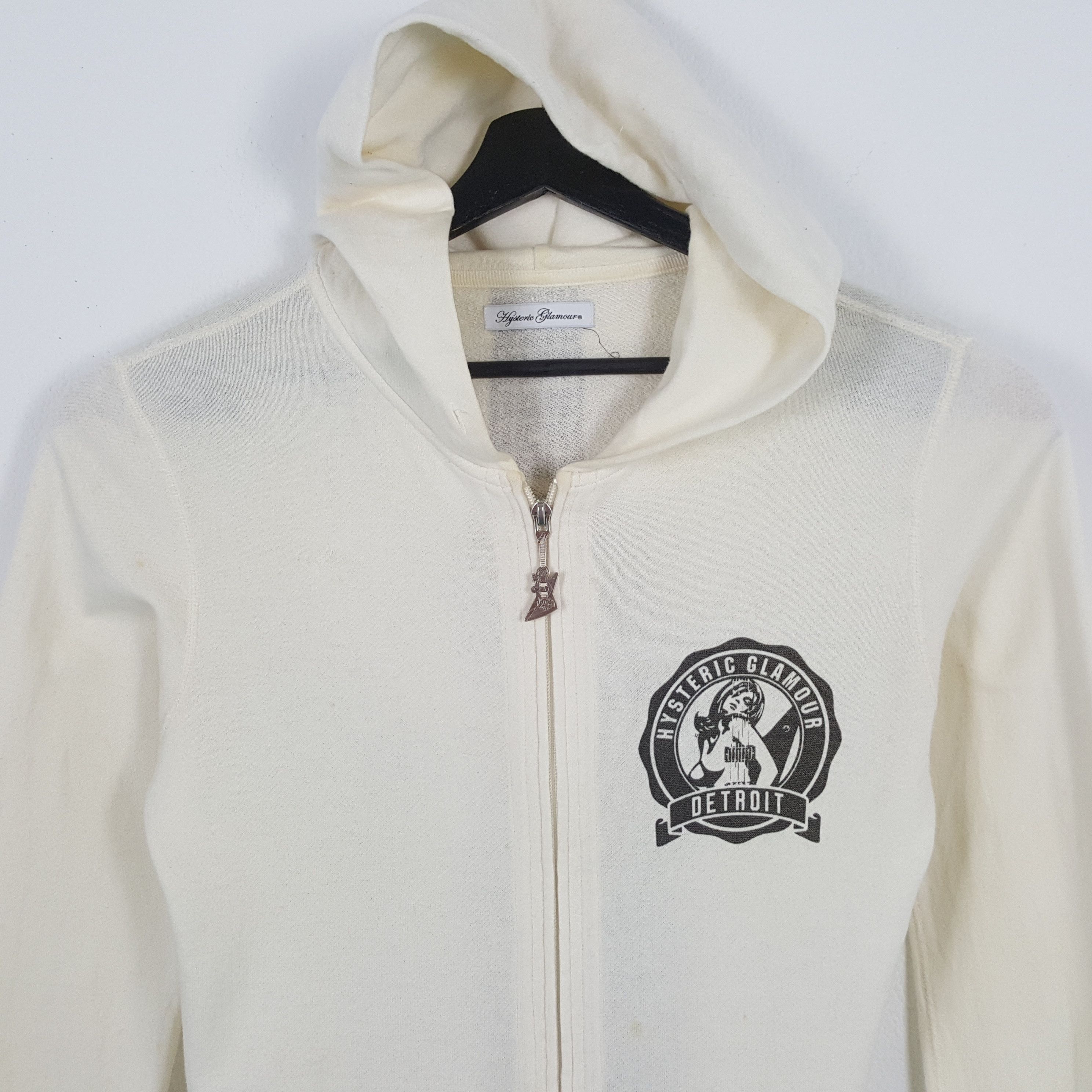 Hysteric Glamour HYSTERIC GLAMOUR Japanese Brand Streetwear Zipper Hoodies Size US XS / EU 42 / 0 - 4 Thumbnail