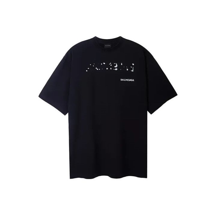 Balenciaga Balenciaga SS23 Logo Print Black Short Sleeve T-Shirt Size US S / EU 44-46 / 1 - 1 Thumbnail