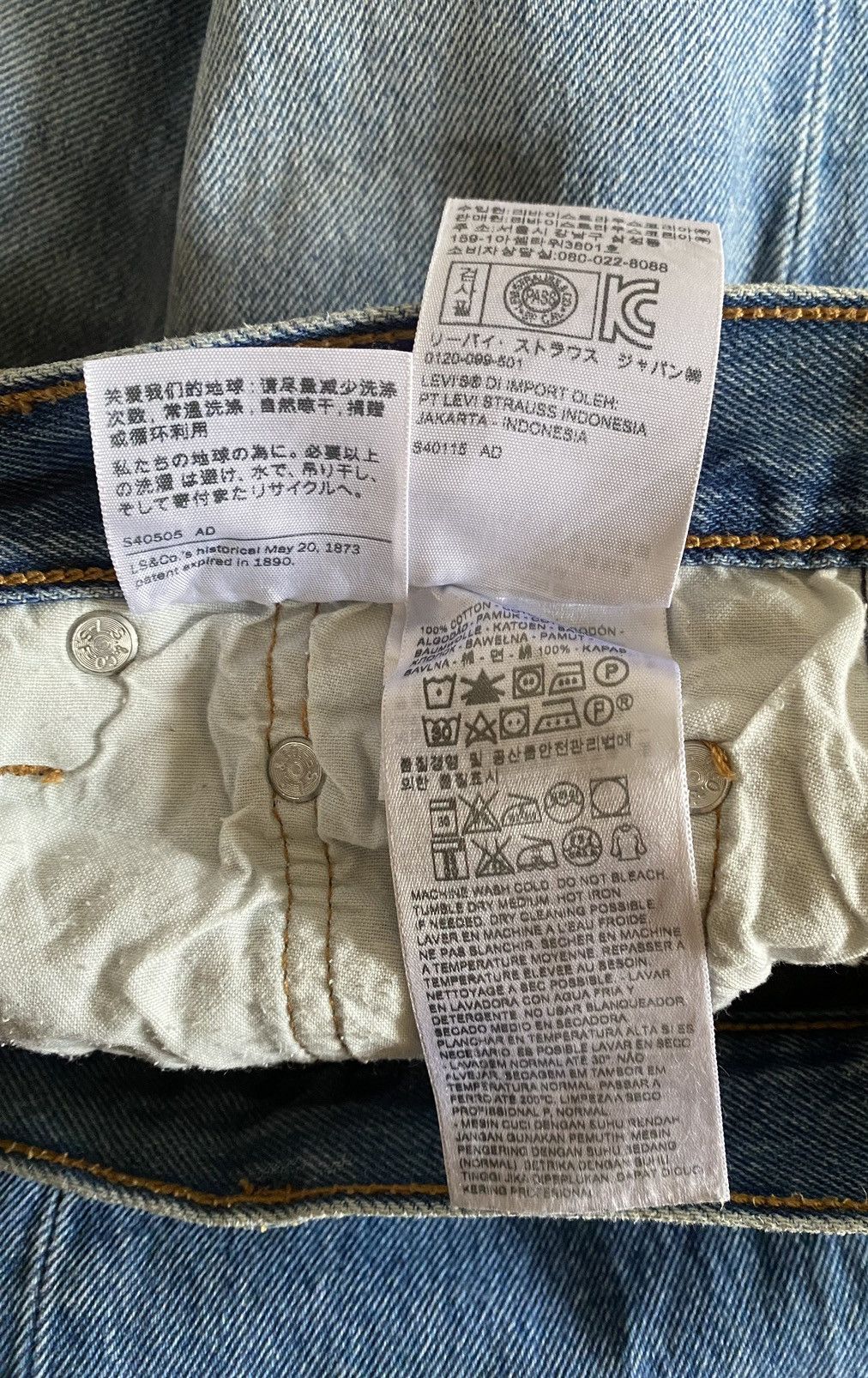 Levi's × Levi's Vintage Clothing Levi’s CT 501 Distressed Denim Jeans Size US 28 / EU 44 - 17 Thumbnail
