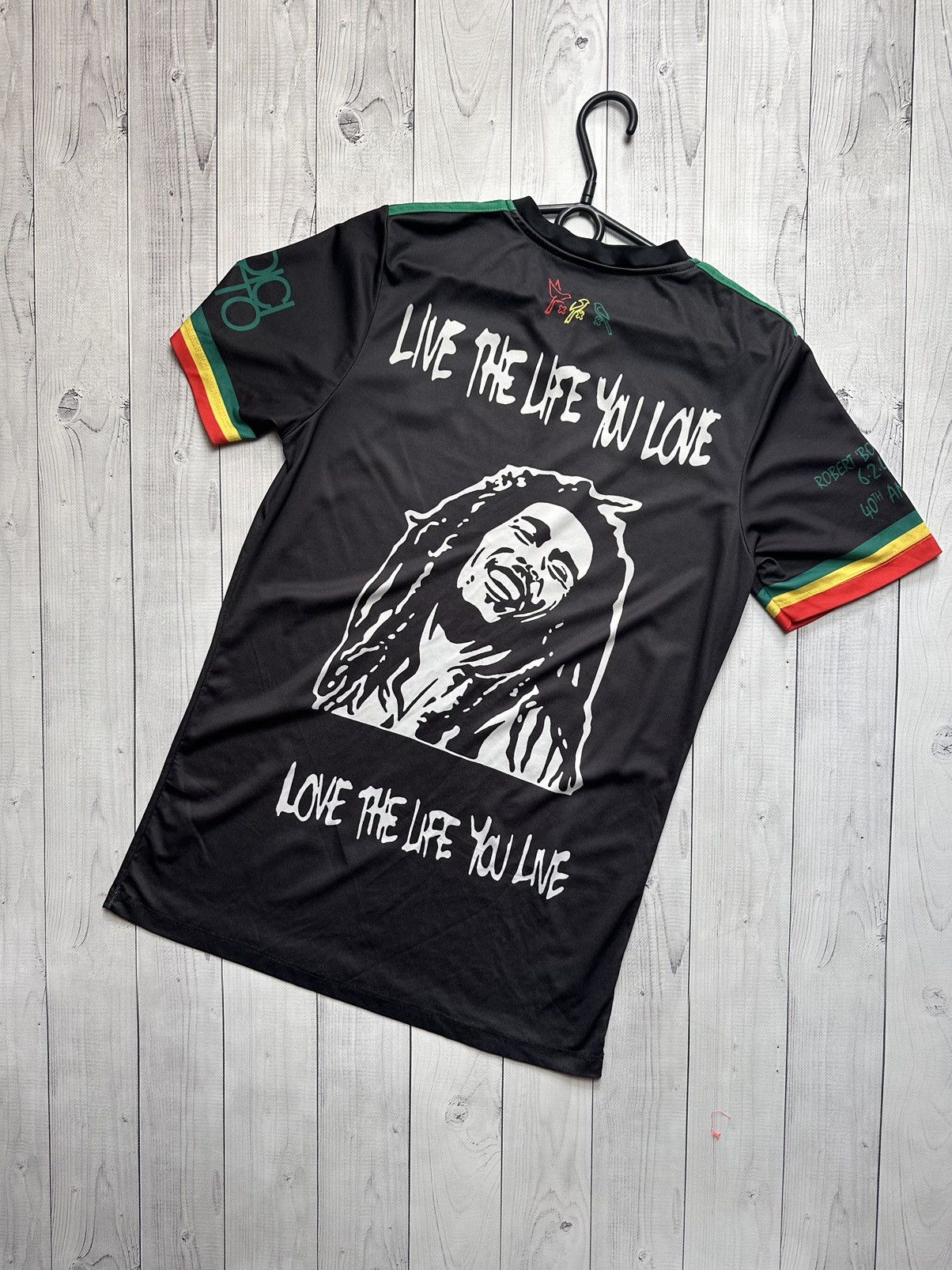 Bob Marley Vintage Bob Marley big logo tee rare Rasta Size US S / EU 44-46 / 1 - 1 Thumbnail