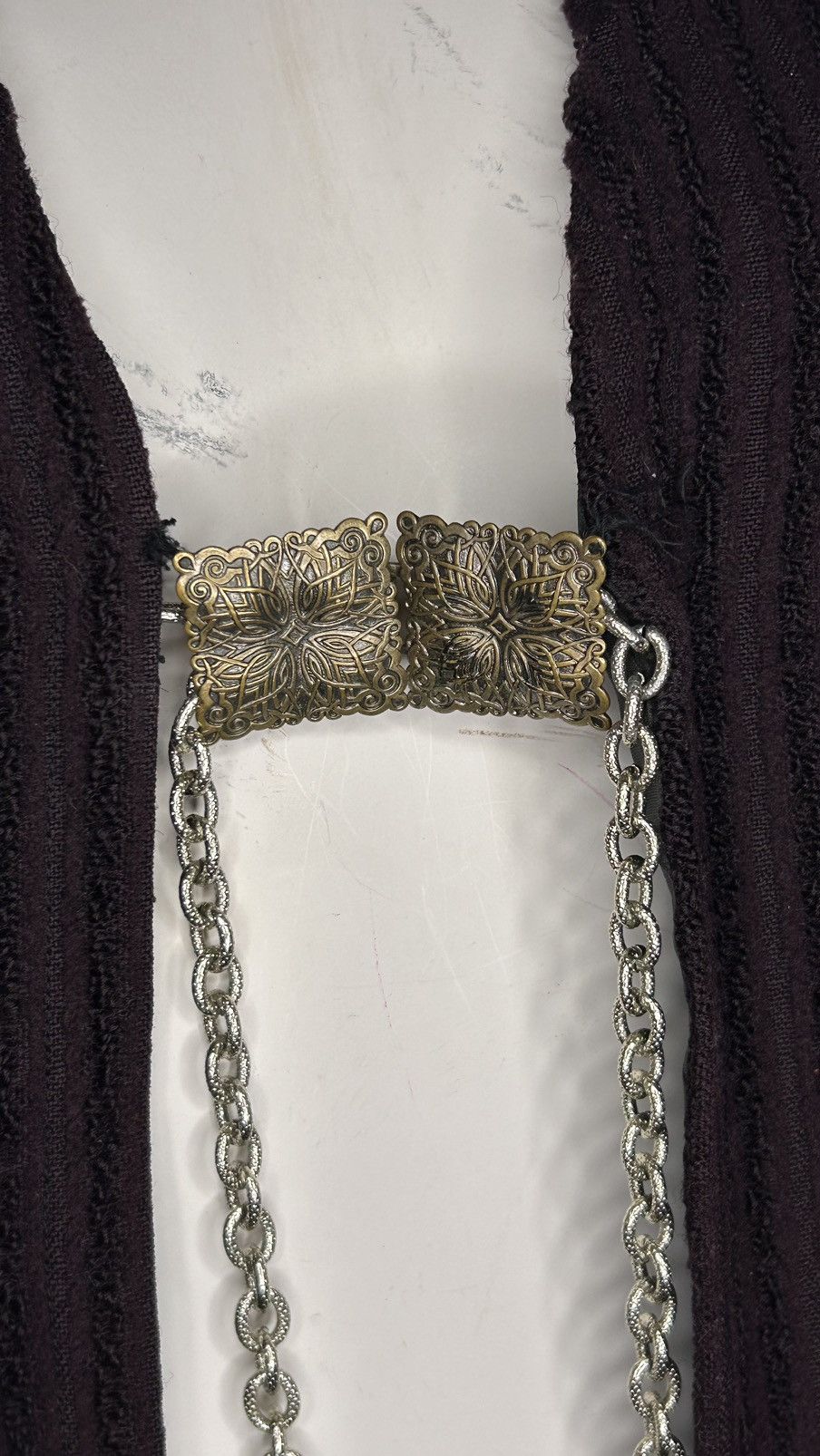 Vintage Avant Garde Long Vest Size S / US 4 / IT 40 - 5 Thumbnail