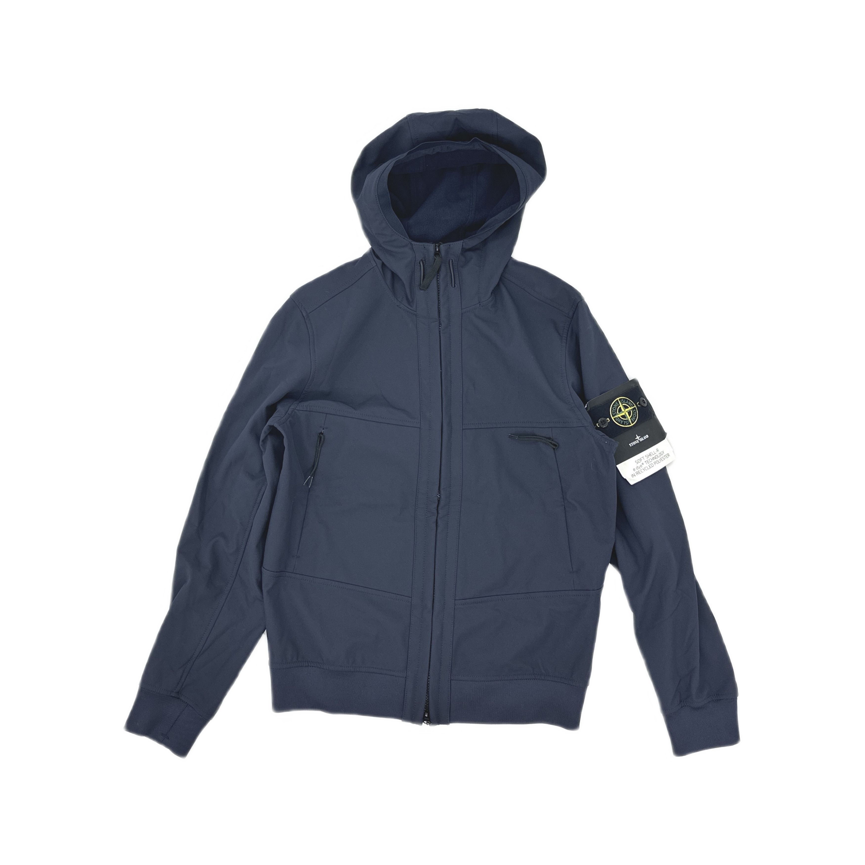 Stone Island Stone Island Soft Shell-R Hooded Jacket Size S Size US S / EU 44-46 / 1 - 1 Thumbnail