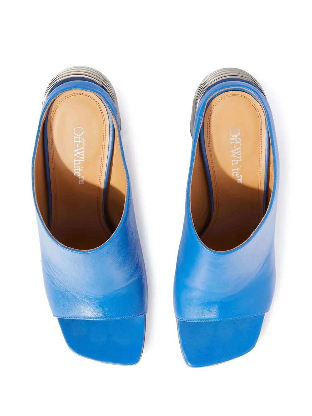 Off-White o1y1225 Mules in Blue Size US 9 / IT 39 - 5 Thumbnail