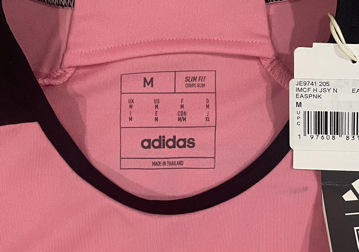 Adidas Adidas 2023/24 Inter Miami Messi #10 Jersey Mens Size Medium Size US M / EU 48-50 / 2 - 2 Thumbnail