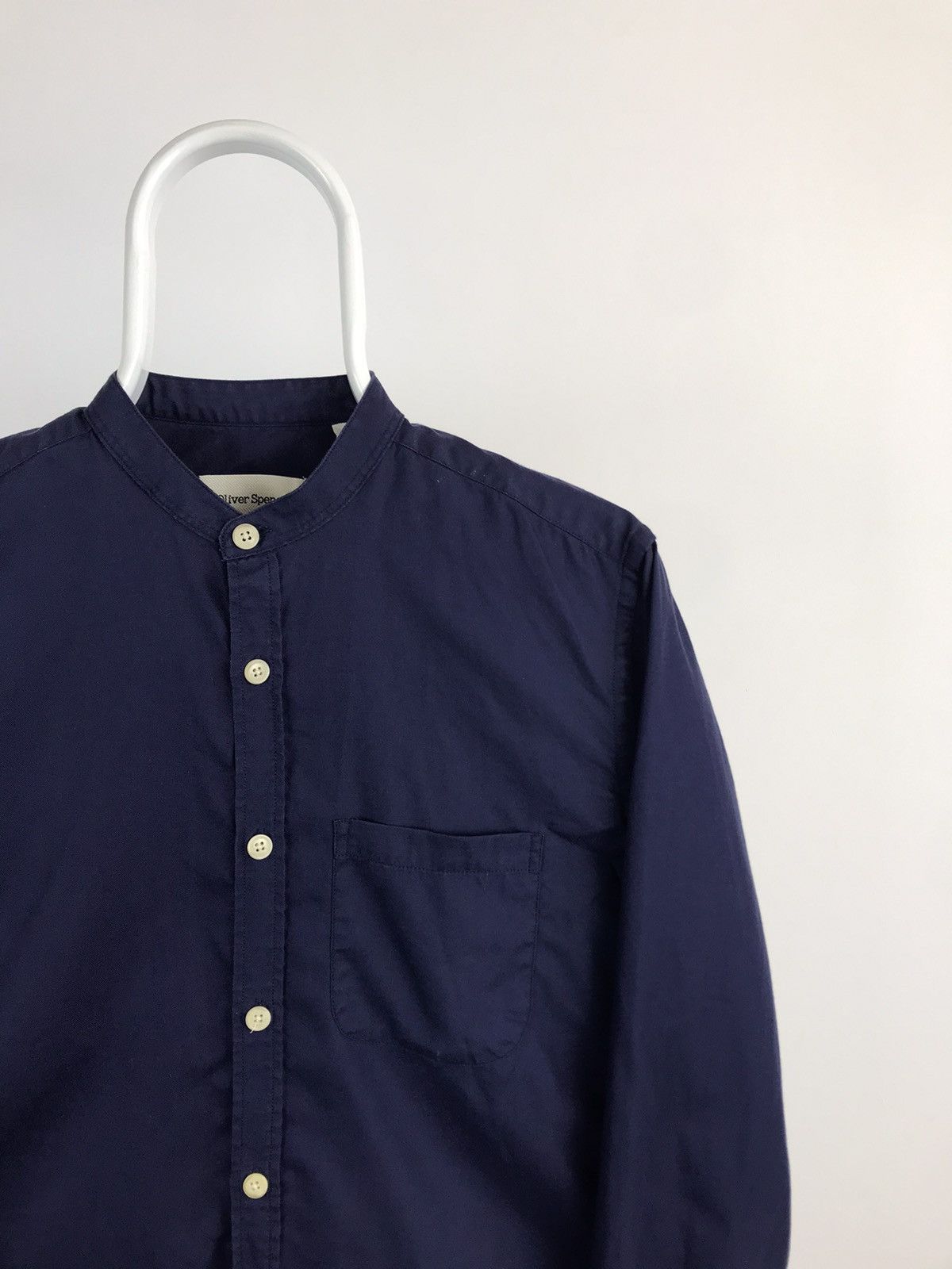 Oliver Spencer × Vintage Oliver Spencer Long Sleeve Shirt Size US S / EU 44-46 / 1 - 2 Thumbnail