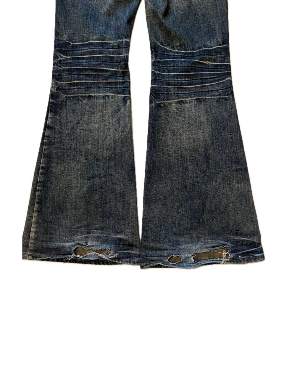 Jaded London Jaded London Extreme Flared Jeans Bluewash Size US 28 / EU 44 - 4 Thumbnail