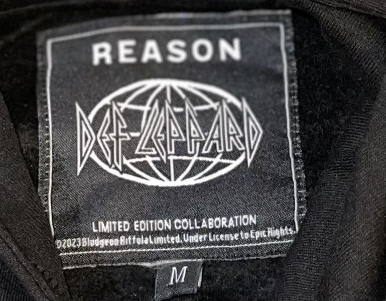 Reason Reason X Def Leppard Hoodie Skull Graphic M Size US M / EU 48-50 / 2 - 4 Thumbnail