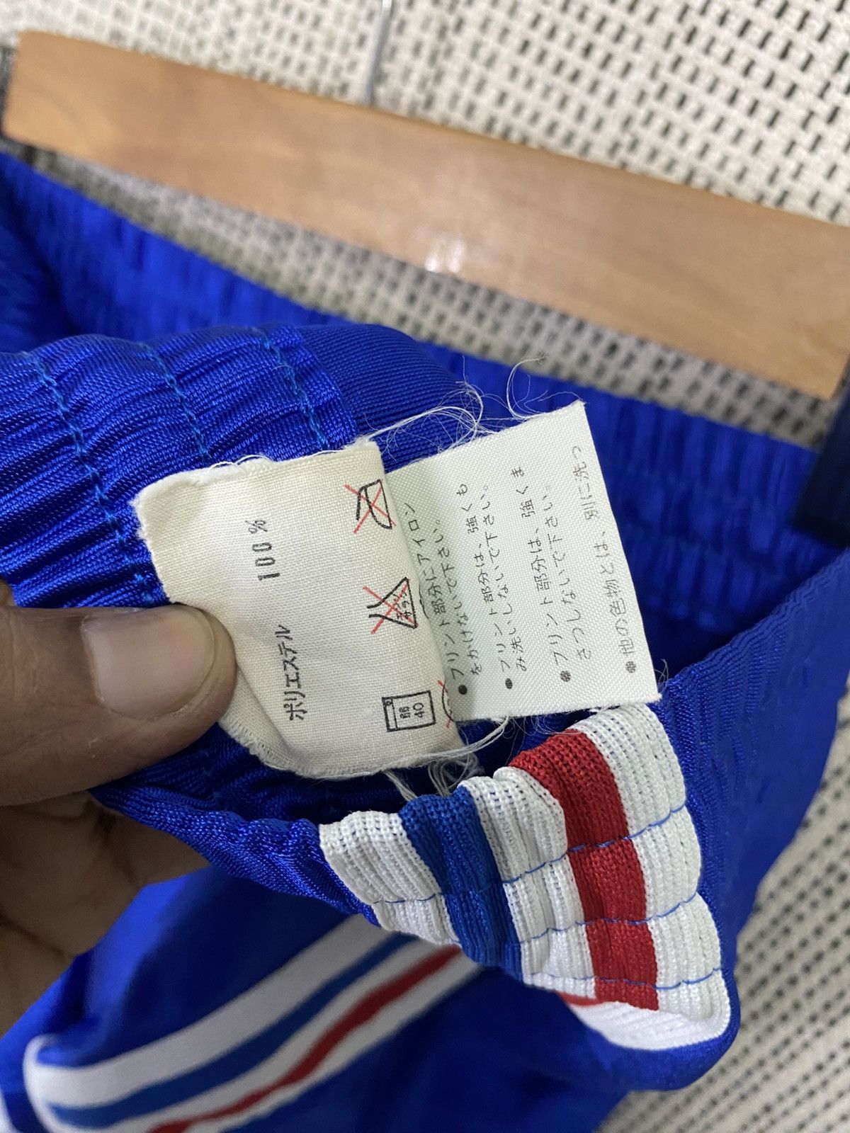 Adidas × Vintage Vintage adidas blue shorts pocket very rare Size US 34 / EU 50 - 8 Thumbnail