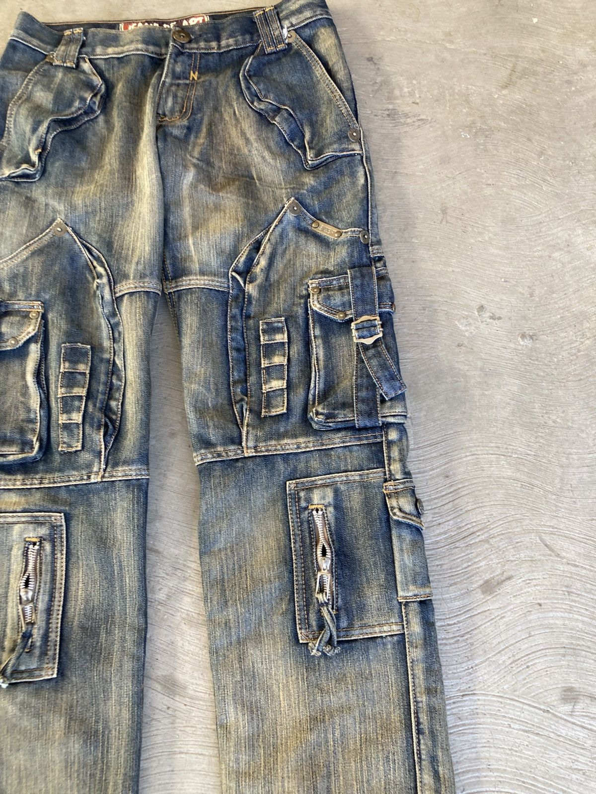 Japanese Brand Jeans De Art Bondage Cargo Pants Size US 32 / EU 48 - 5 Thumbnail