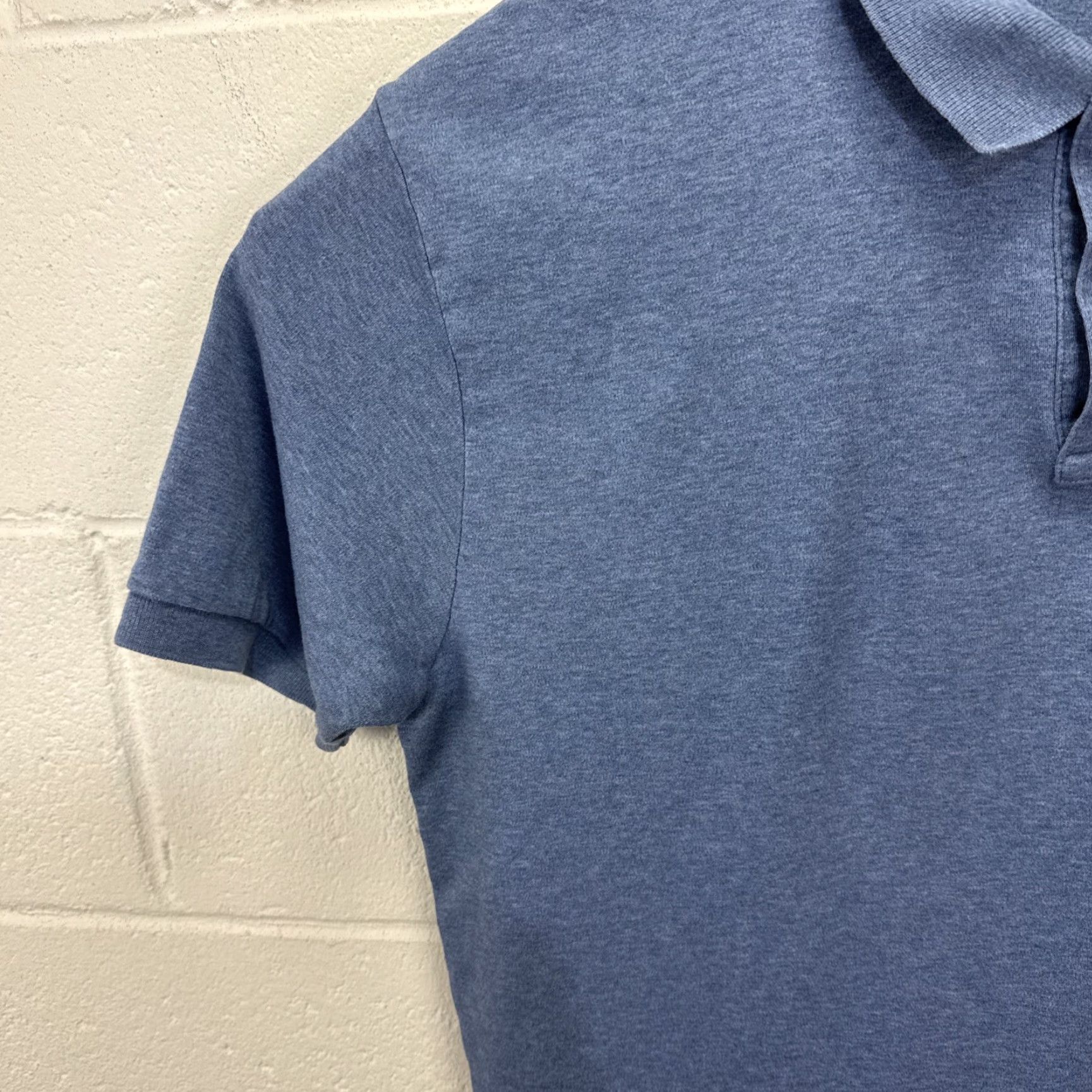 Polo Ralph Lauren VINTAGE Polo Ralph Lauren Polo Shirt Men Large Blue Yellow Pony Logo 100% Cotton Casual Office Size US L / EU 52-54 / 3 - 4 Thumbnail