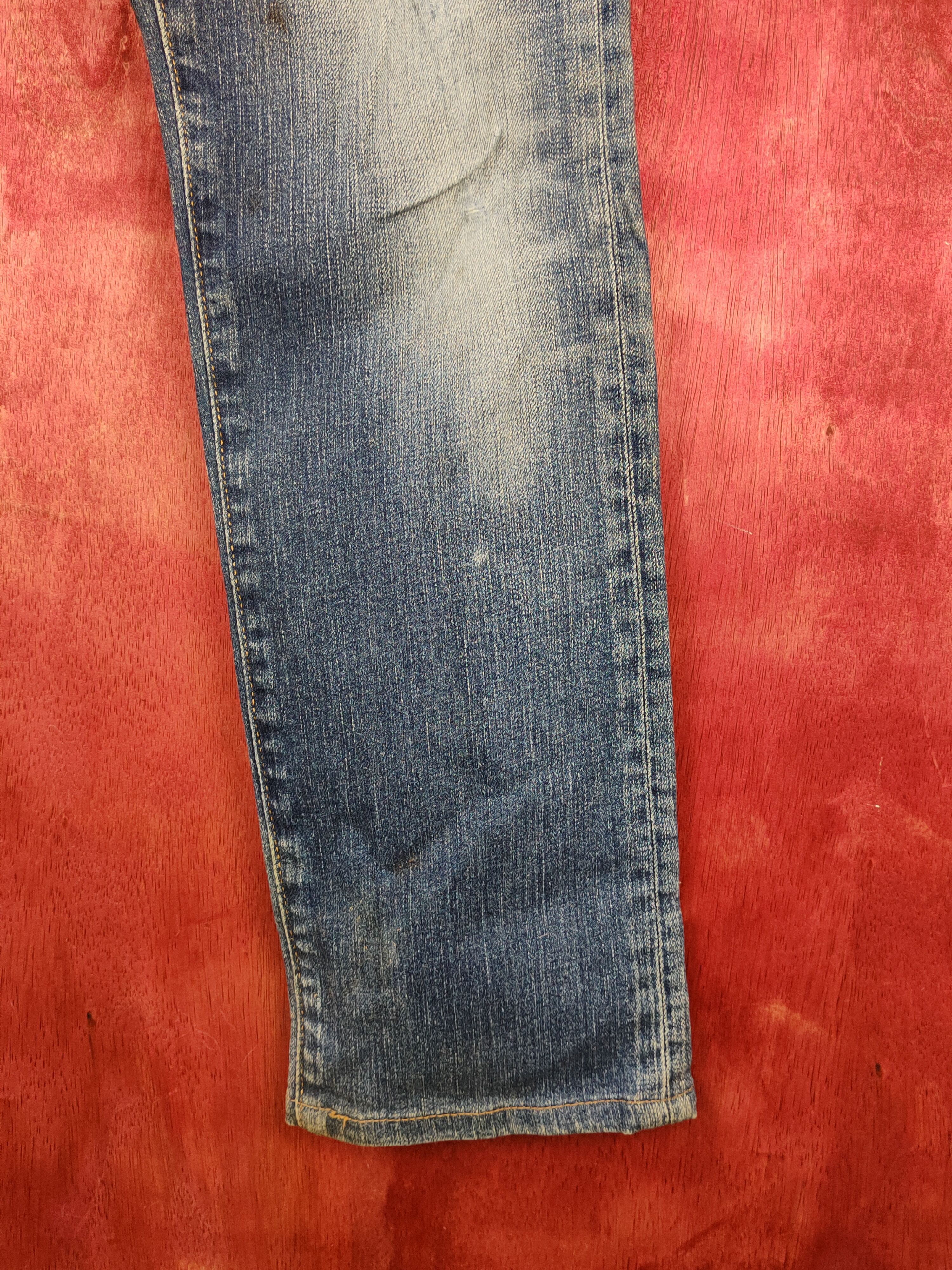 Levi's Levi's Blue Faded Distressed Ripped Jeans #S1837 Size US 31 - 7 Thumbnail