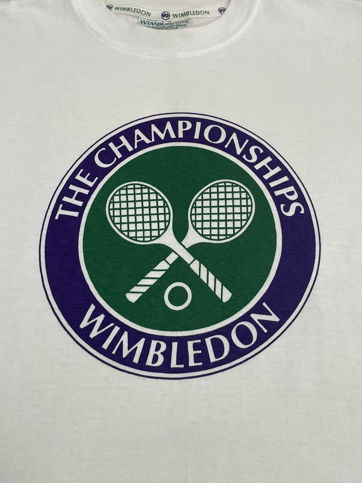 Vintage Wimbledon England Lawn Tennis by Kent & Curwen England Made Size US XS / EU 42 / 0 - 5 Thumbnail