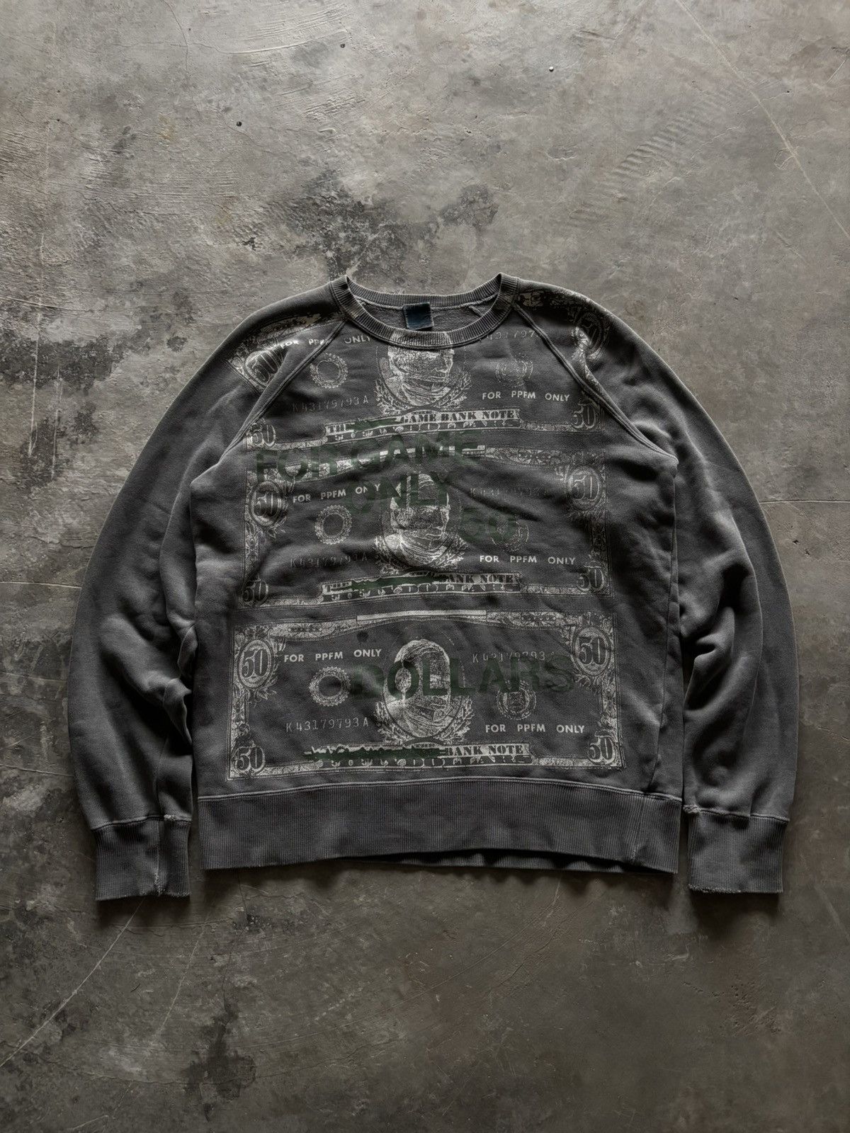 Hysteric Glamour PPFM ARCHIVED vintage for game only 50 dollar screen printed Size US L / EU 52-54 / 3 - 1 Thumbnail