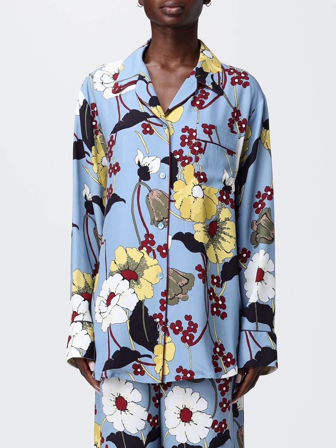 Marni Marni Shirt Woman Sky Blue Size S / US 4 / IT 40 - 1 Thumbnail