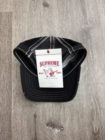 Supreme Supreme x True Religion 6-Panel (Black) Size ONE SIZE - 2 Thumbnail