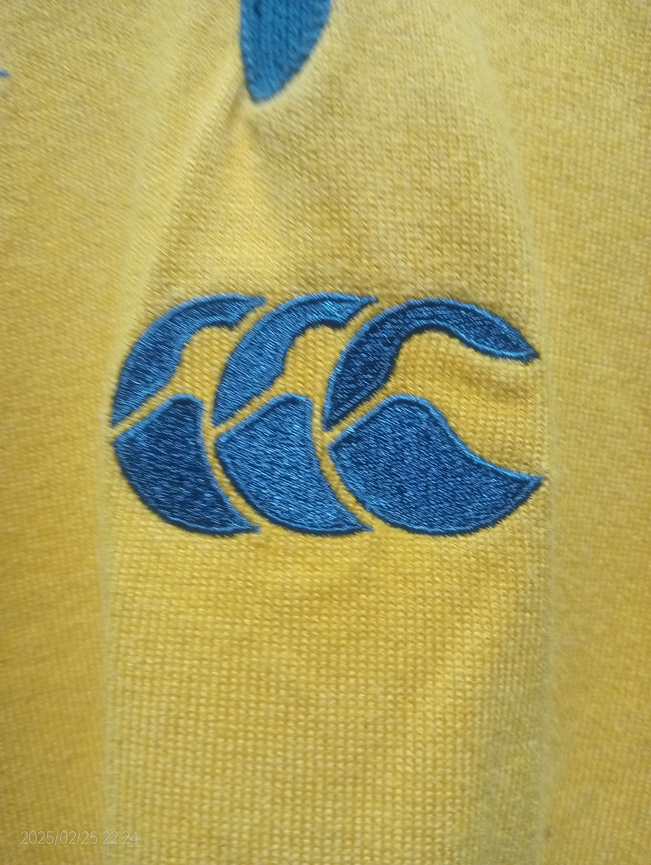 Canterbury of New Zealand Vintage CoNZ IRB Australia Polo Rugby World Cup 2003 Jersey Size US L / EU 52-54 / 3 - 4 Thumbnail